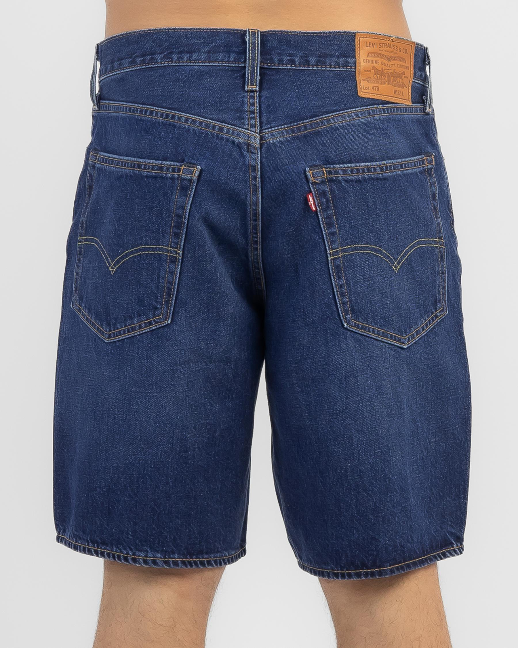Shop Levi's 479 Baggy Shorts In Pack Your Bags Short Fast Shipping