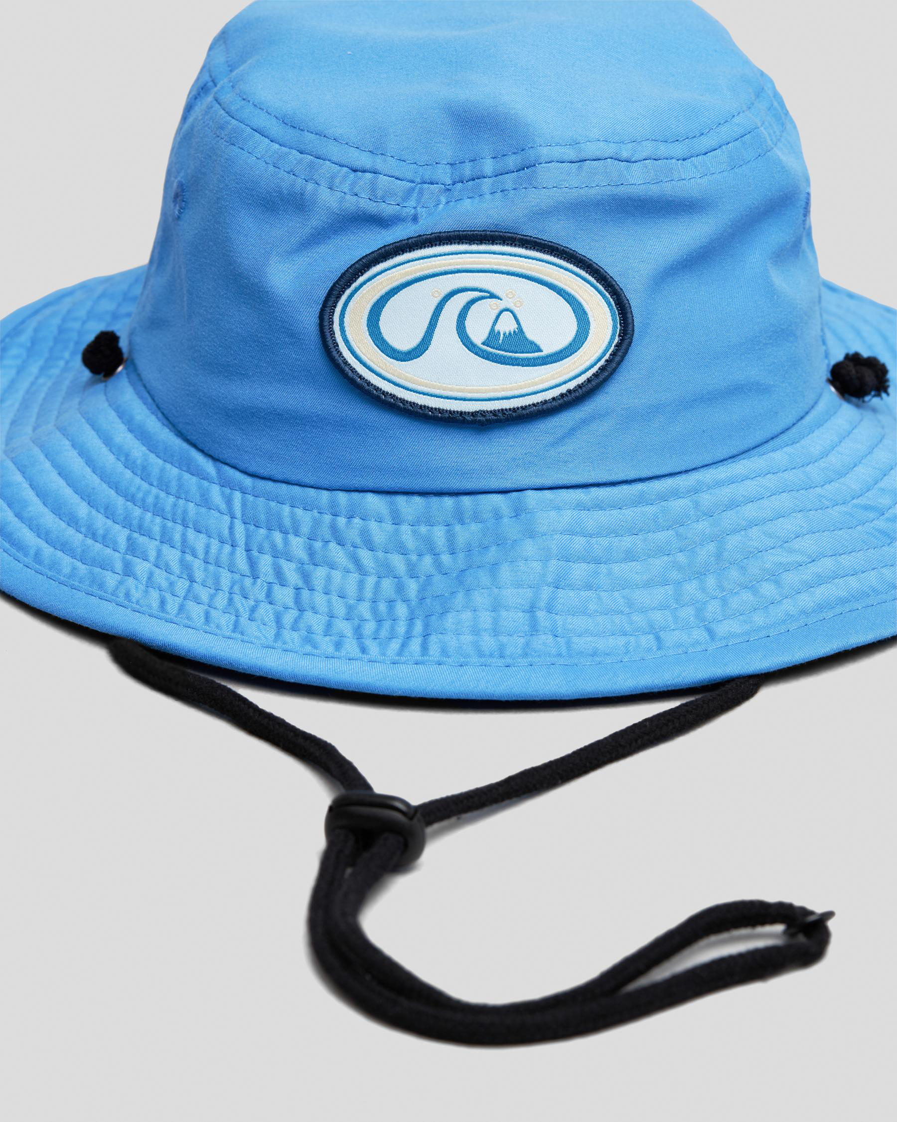 Shop Quiksilver Beached Bucket Hat In Vallarta Blue Fast Shipping