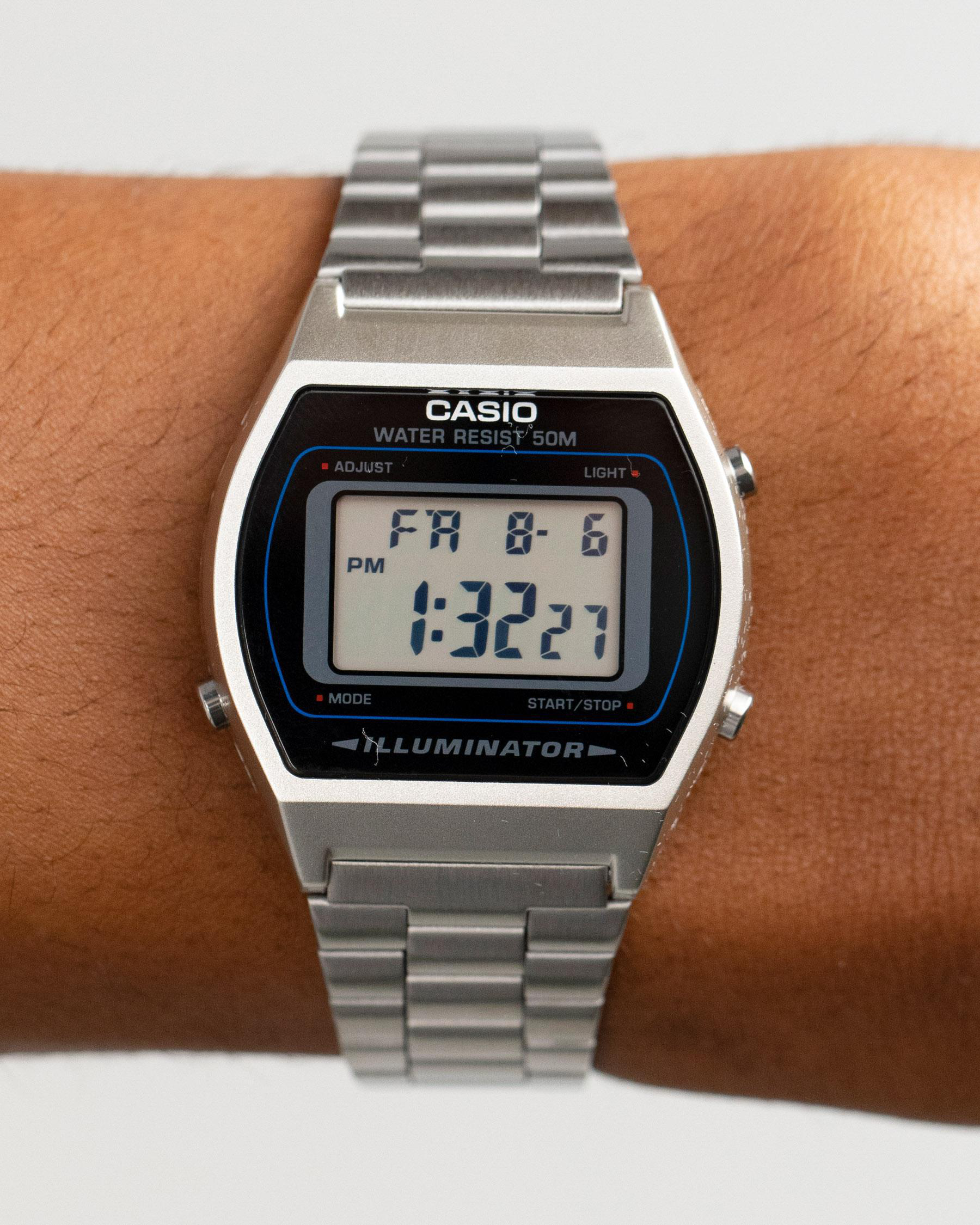 Casio B640WD-1A Watch In Silver | City Beach Australia
