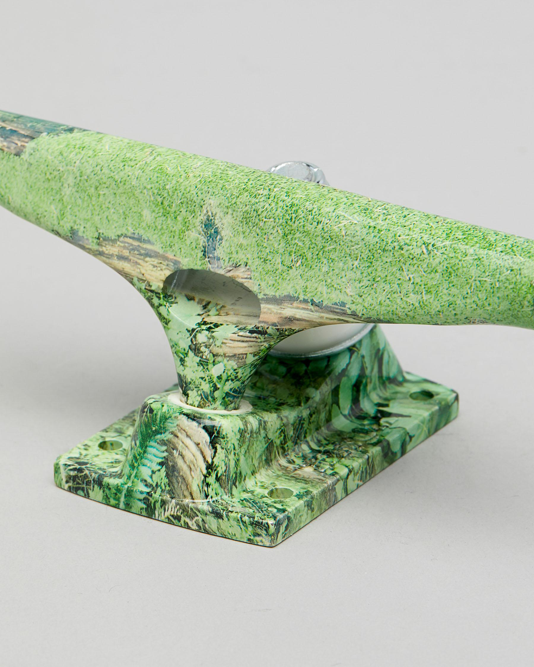 Shop Krux Graphic Woodstain 8.25 Skateboard Truck In Woods Fast