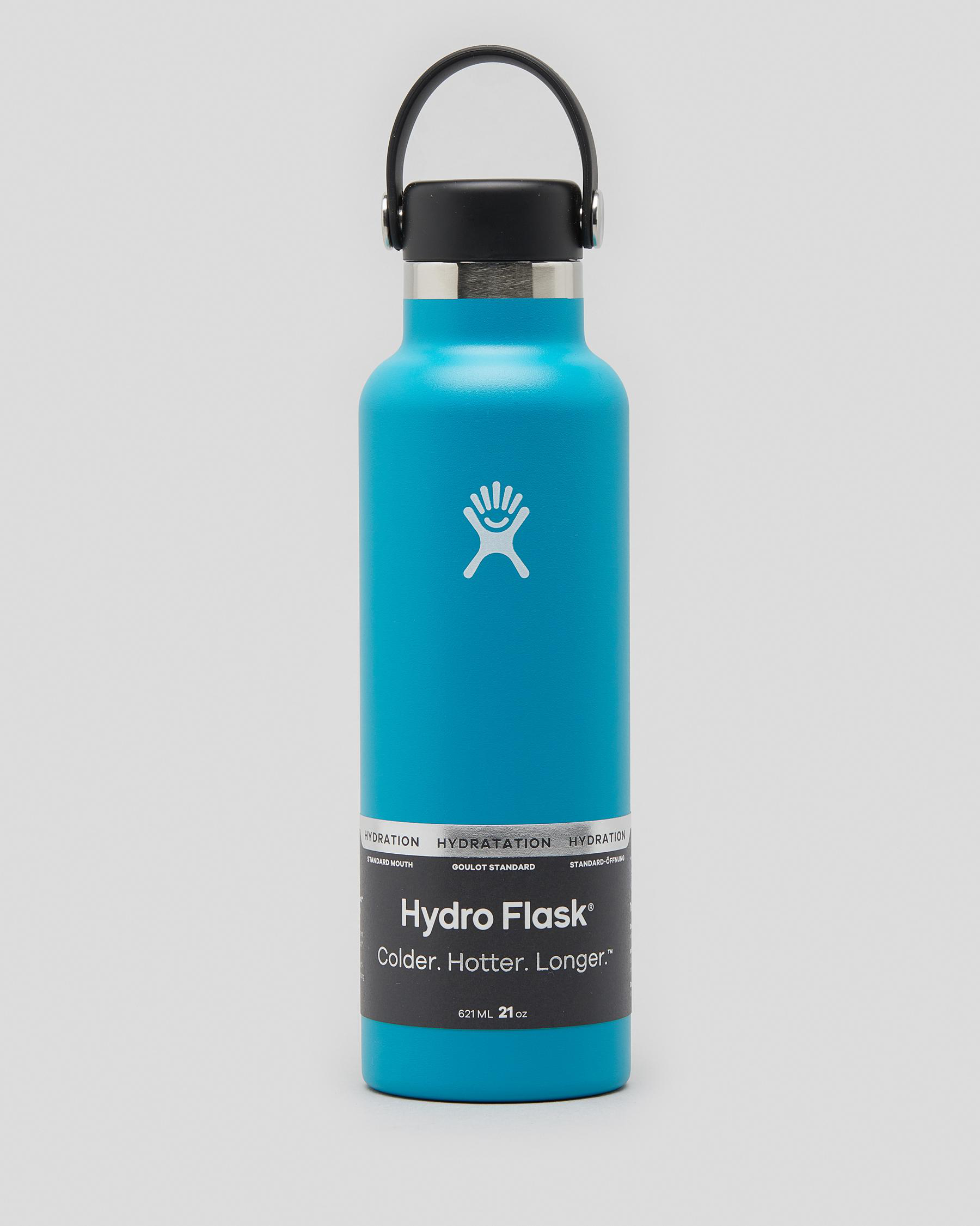 Shop Hydro Flask 21oz Standard Mouth Drink Bottle In Laguna Fast