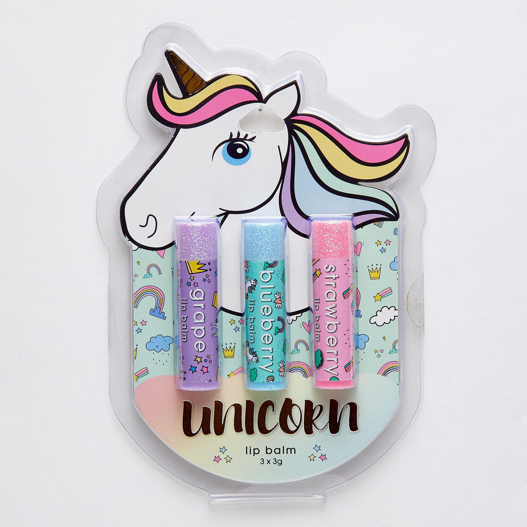 Shop Mooloola Unicorn Lip Balm Pack In Unicorn - Fast Shipping & Easy ...