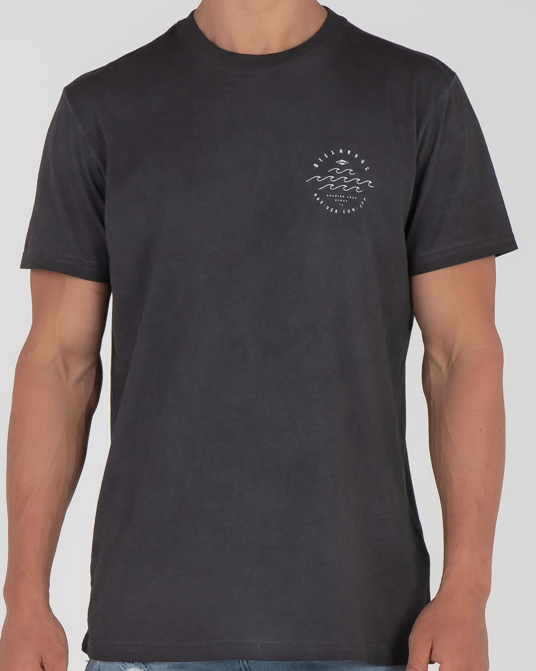 Shop Billabong Big Wave Dave TShirt In Black Fast Shipping & Easy