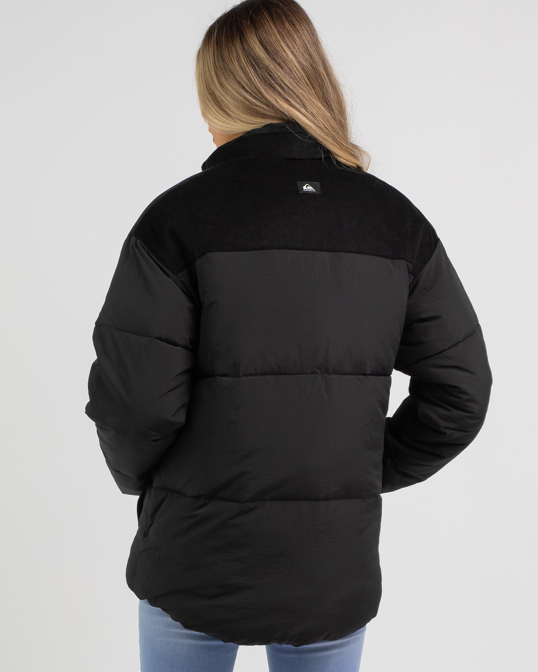 Shop Quiksilver Ride Adventure Jacket In Black Fast Shipping & Easy