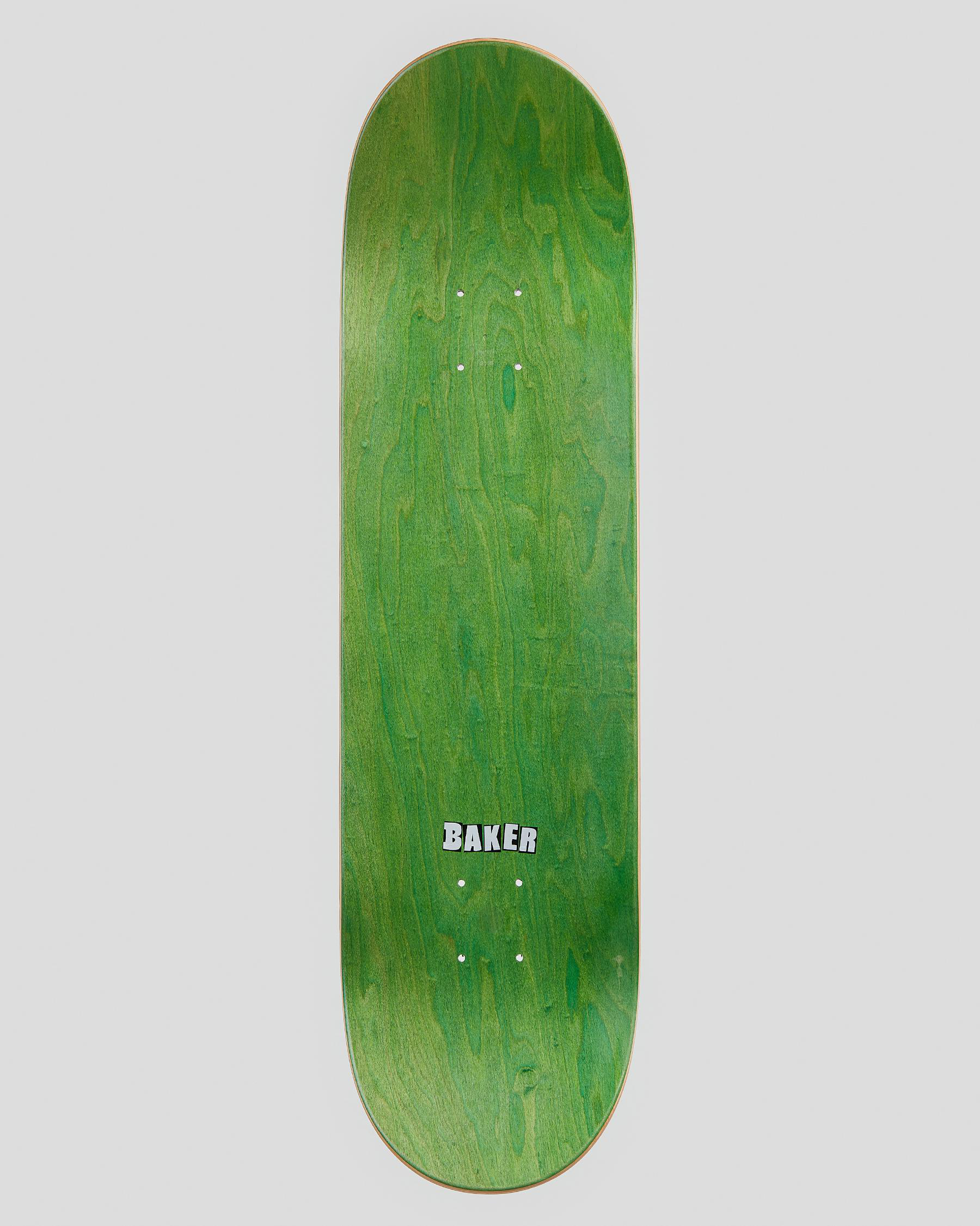 Shop Baker Skateboards Figgy Edge Embossed 8.38" Skateboard Deck In
