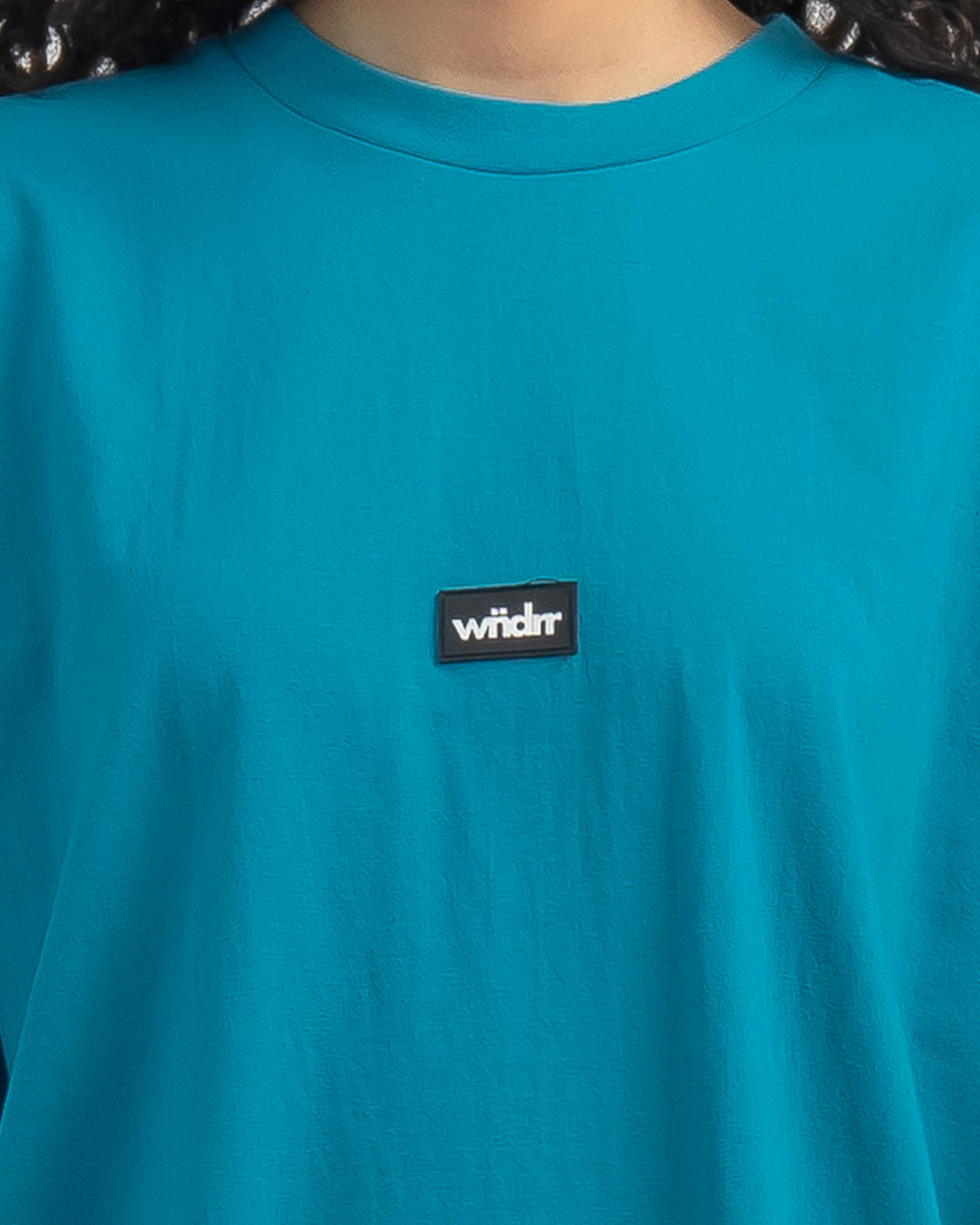 Shop Wndrr Hoxton Vintage Fit TShirt In Tide Green Fast Shipping