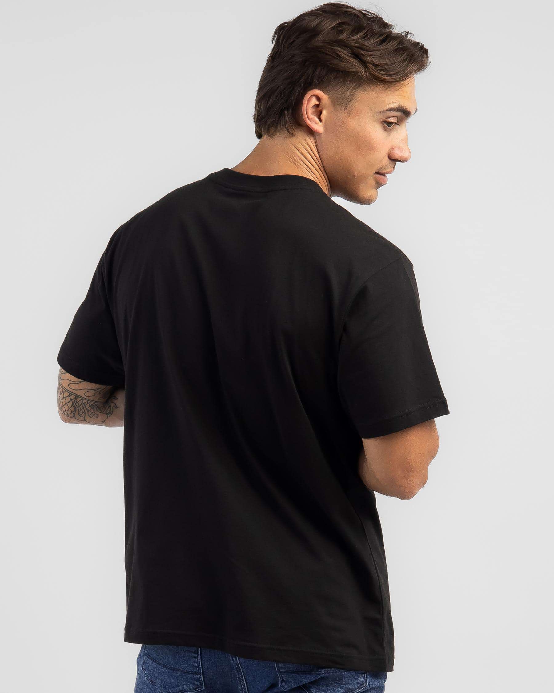 Shop Billabong OTIS Boomerang T-Shirt In Black - Fast Shipping & Easy ...