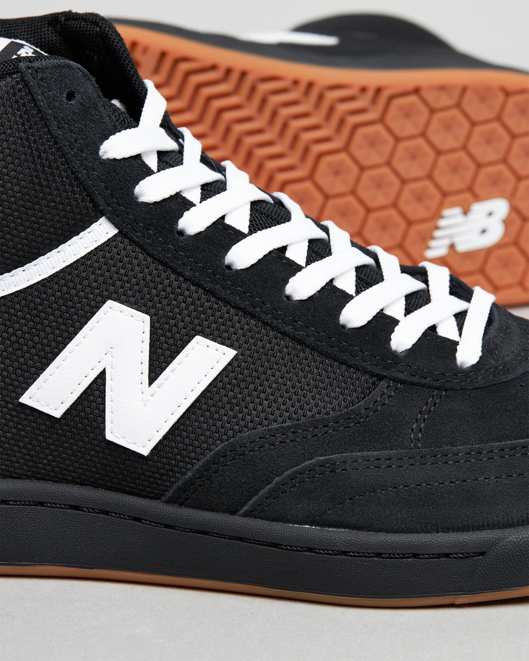 Shop New Balance Nb 440H Shoes In Black/white - Fast Shipping & Easy ...