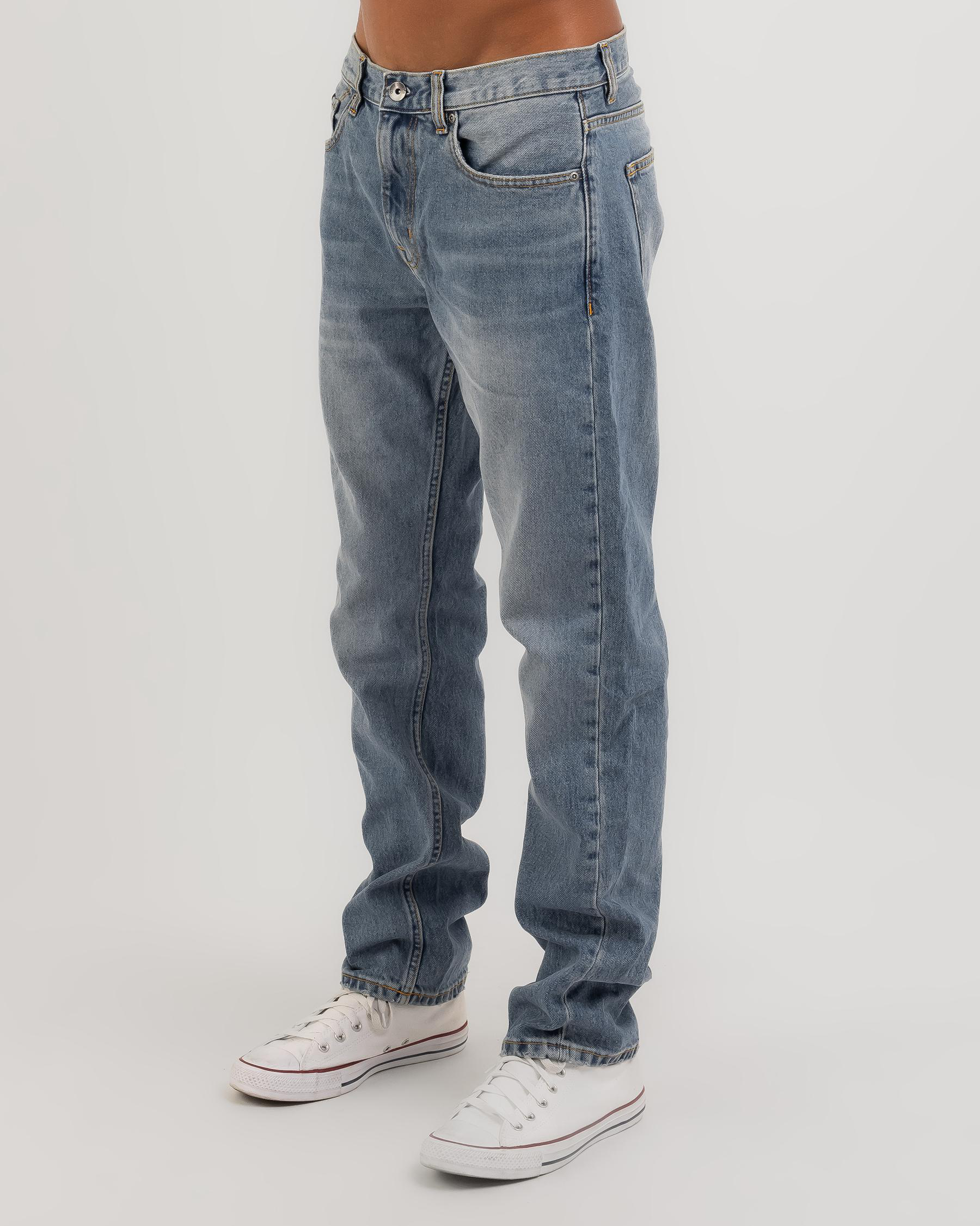 Shop Quiksilver Modern Wave Salt Water Jeans In Salt Water Fast