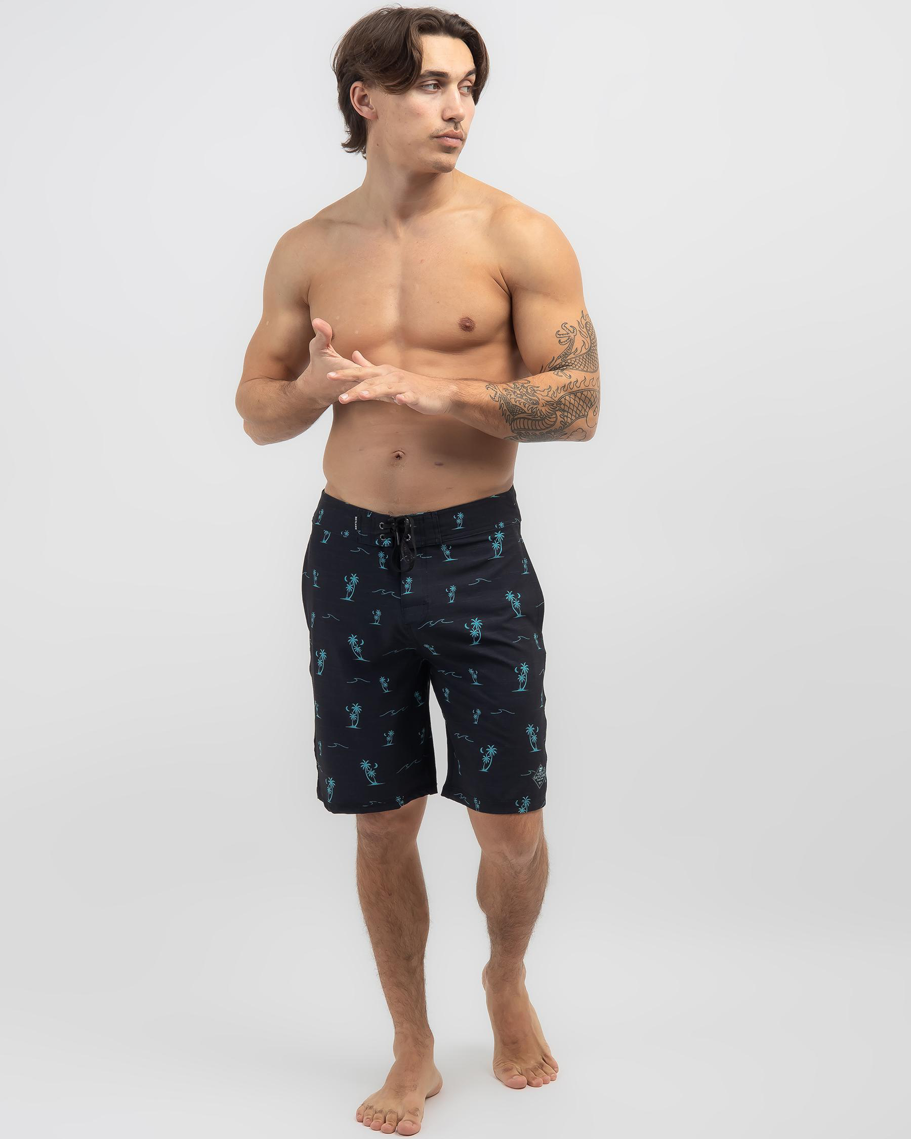 Skylark Seclusion Board Shorts In Black FREE* Shipping & Easy Returns City Beach New Zealand