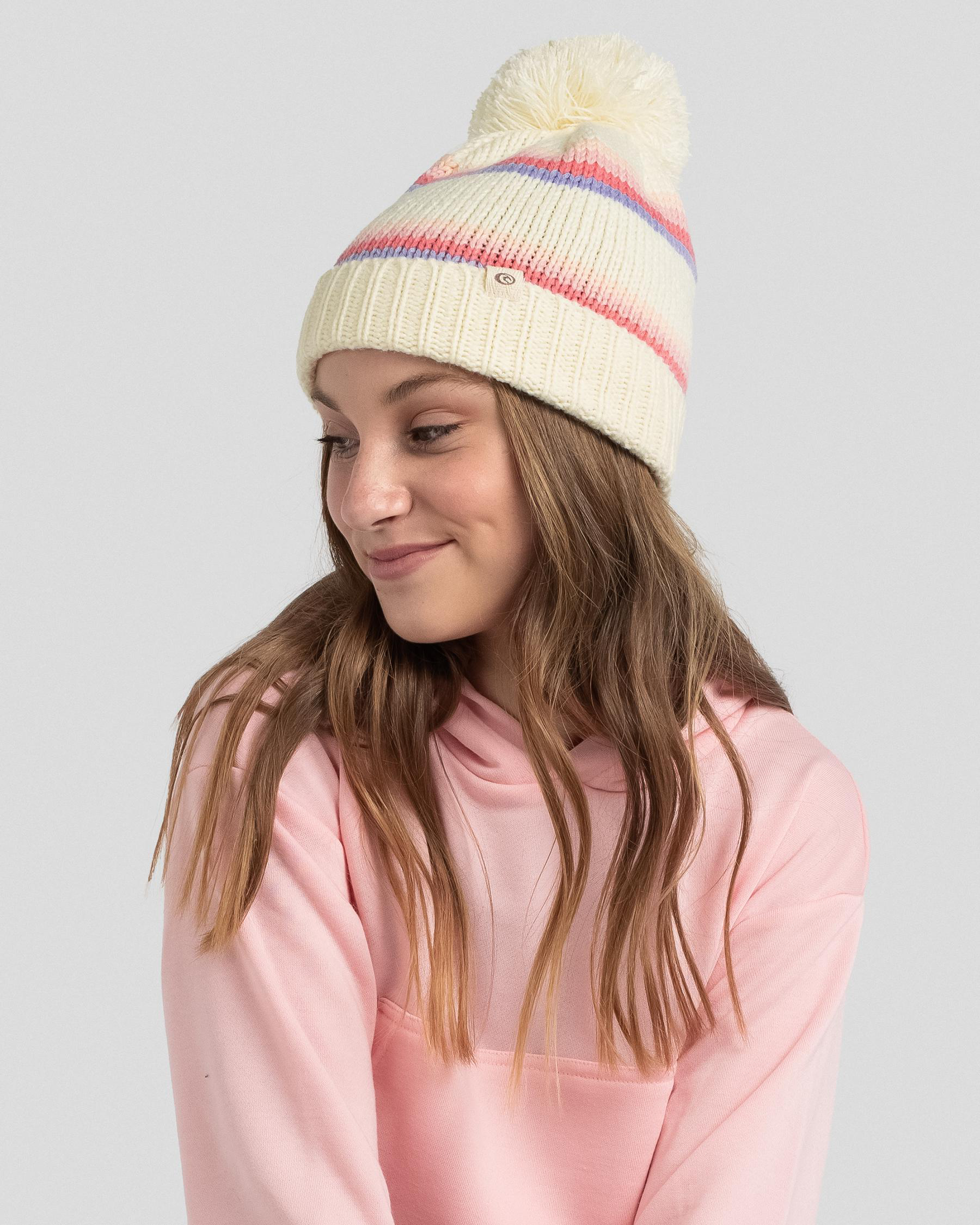 Rip Curl Girls' Golden Beanie In Multi Fast Shipping & Easy Returns City Beach Australia