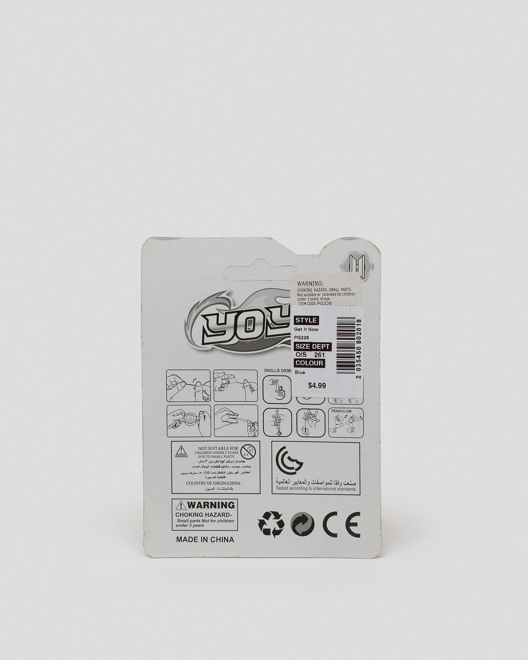 Shop Get It Now High Gloss Metal Yoyo Toy In Blue Fast Shipping & Easy Returns City Beach