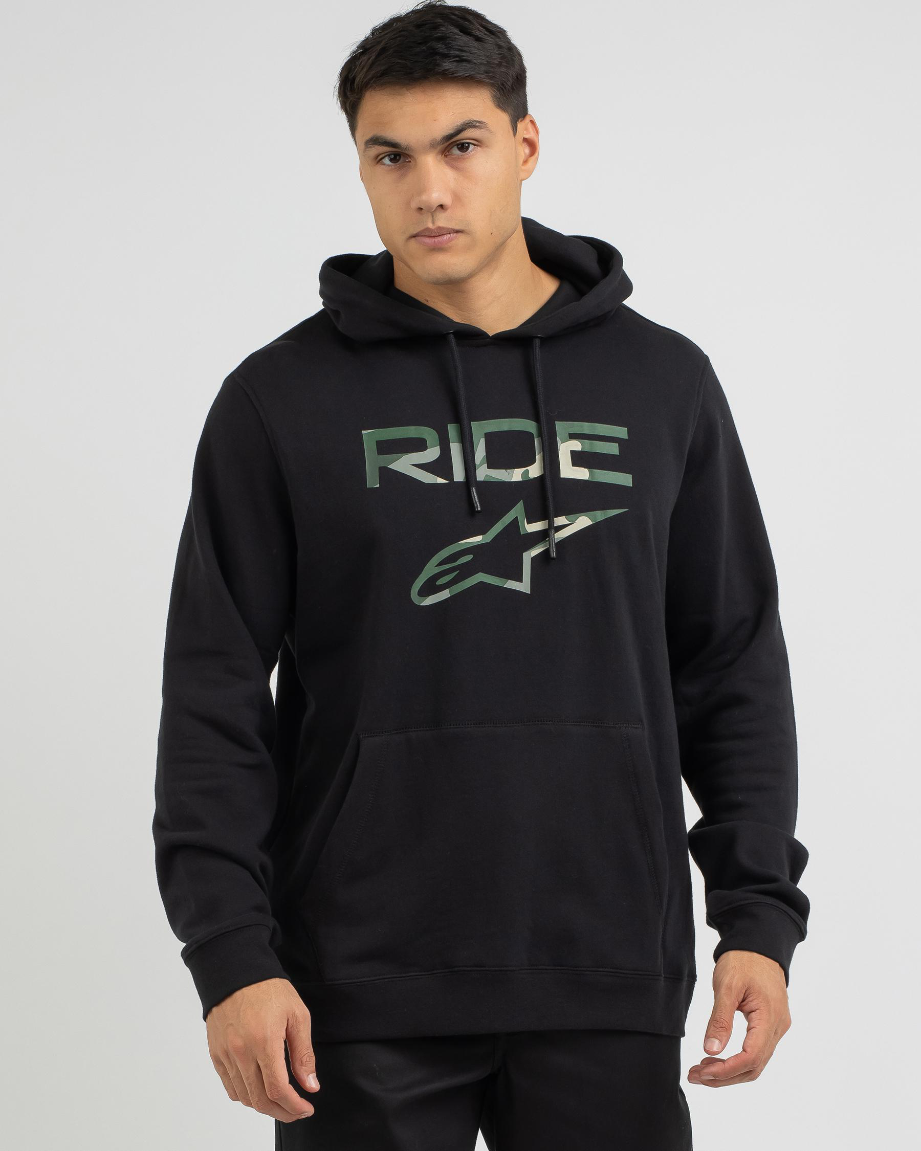 Alpinestars Ride 2.0 Camo Hoodie In Black Fast Shipping & Easy