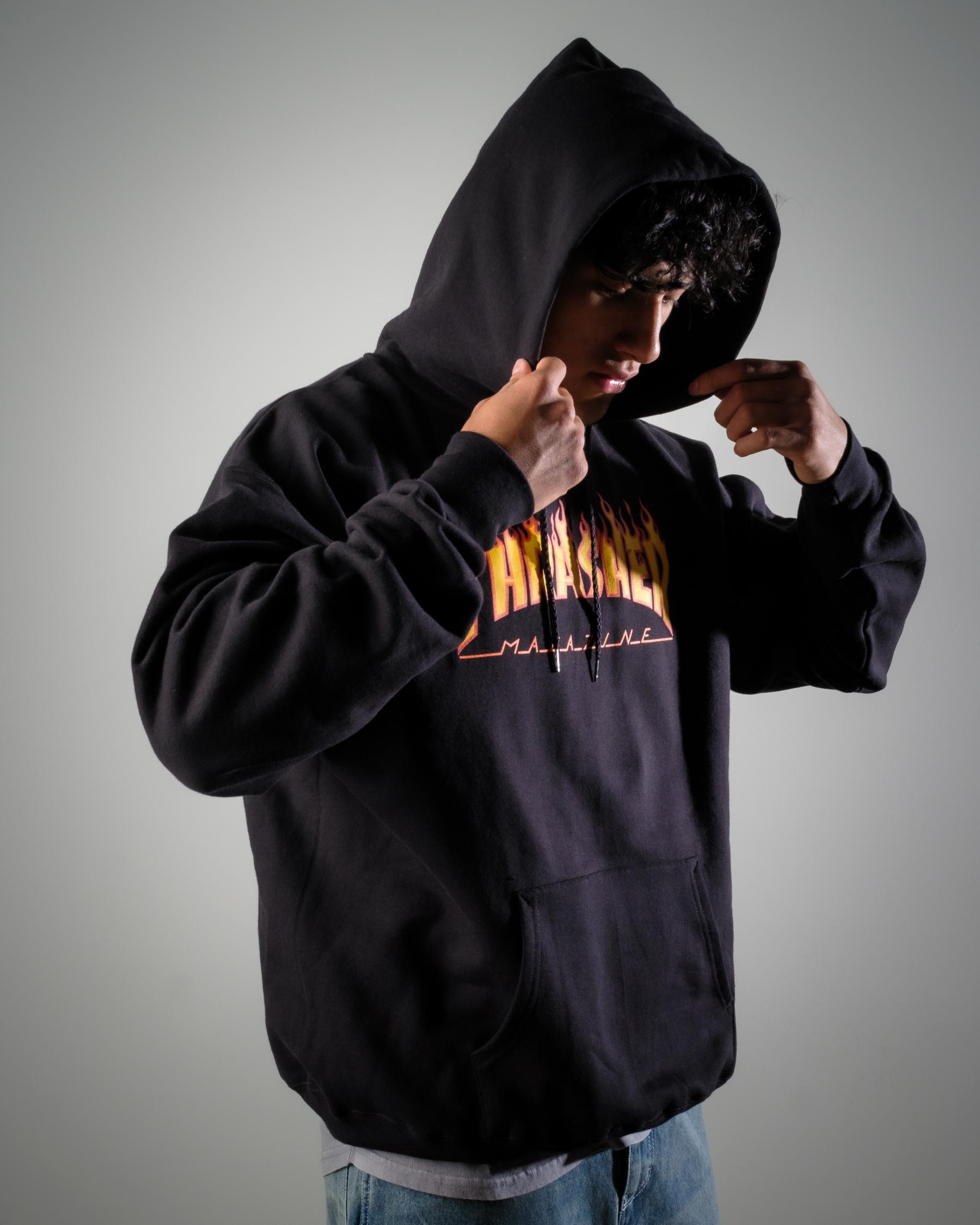 Flame Logo Hoodie