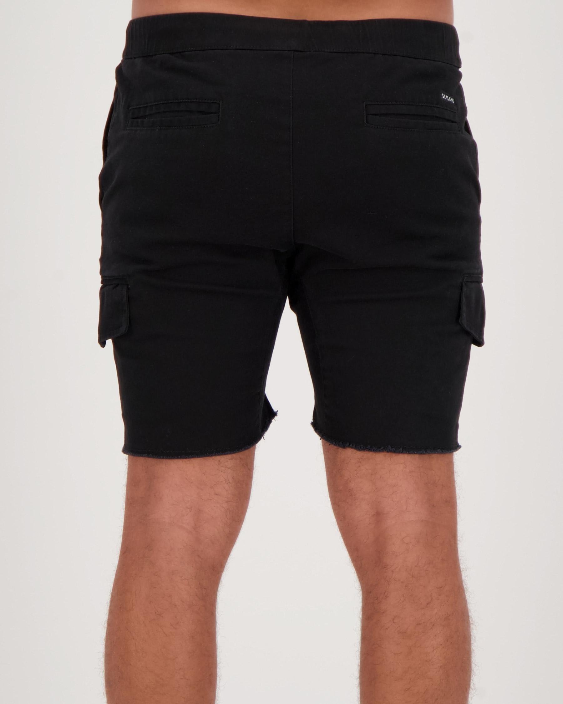 Anchorage Elastic Waist Shorts