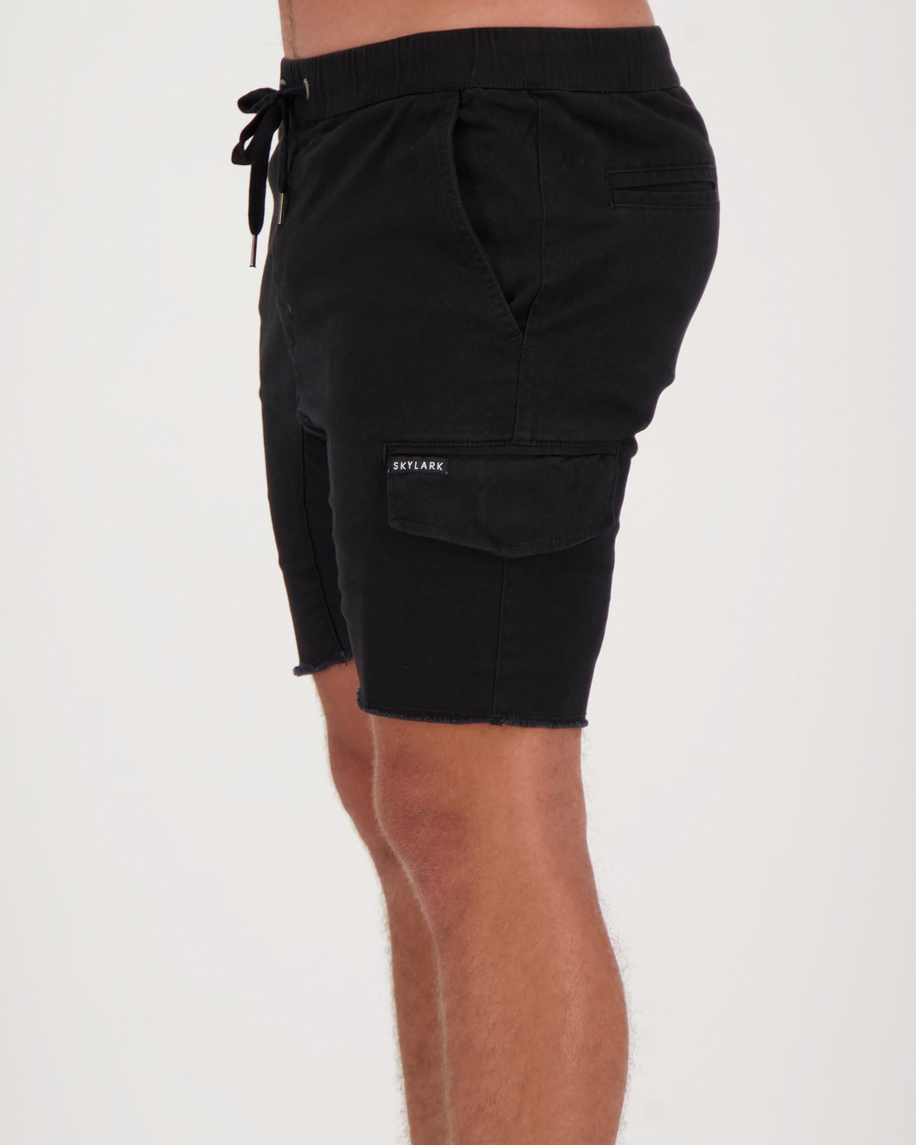 Anchorage Elastic Waist Shorts