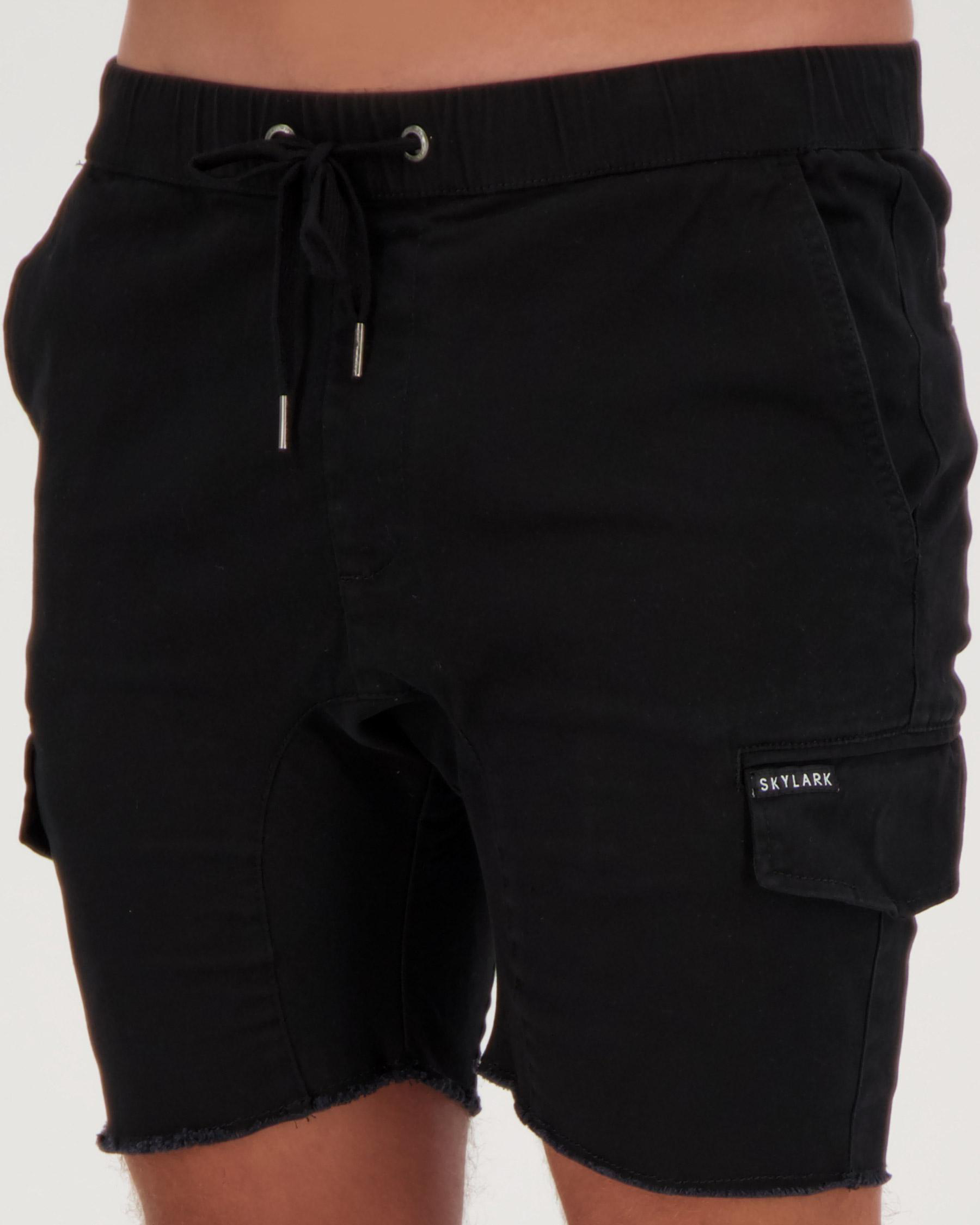 Anchorage Elastic Waist Shorts