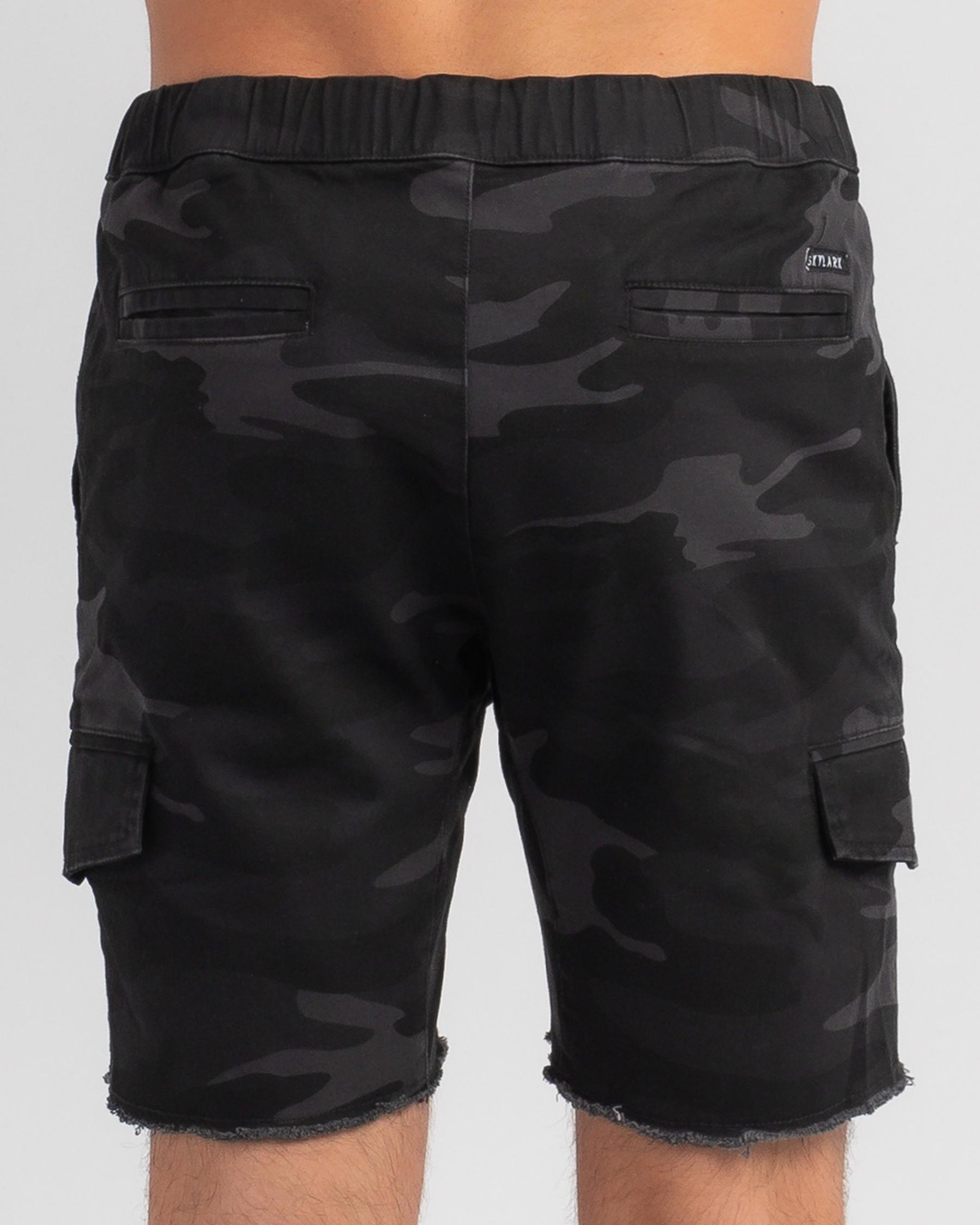 Anchorage Elastic Waist Shorts