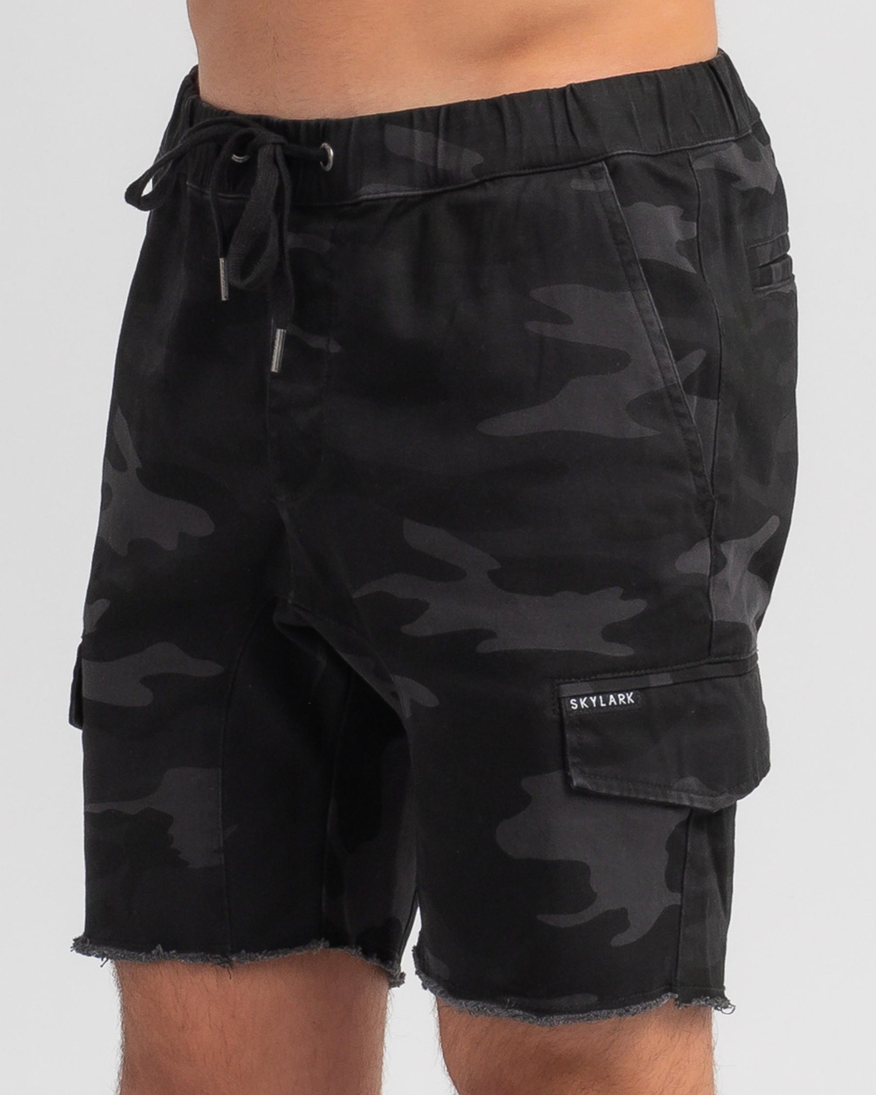 Anchorage Elastic Waist Shorts