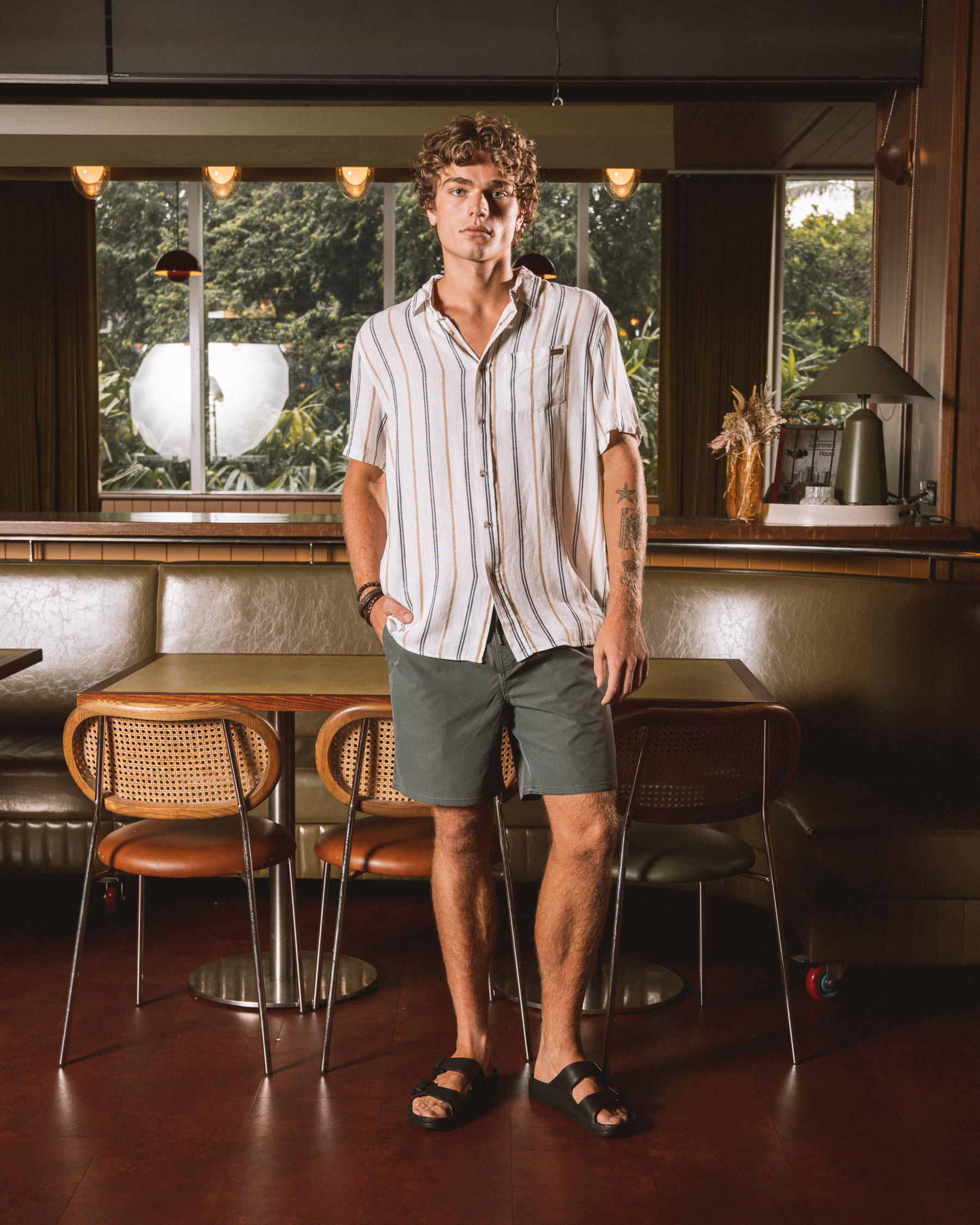 Reef Elastic Waist Shorts