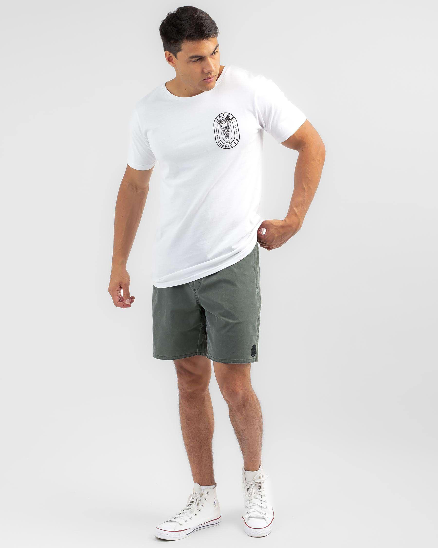 Reef Elastic Waist Shorts