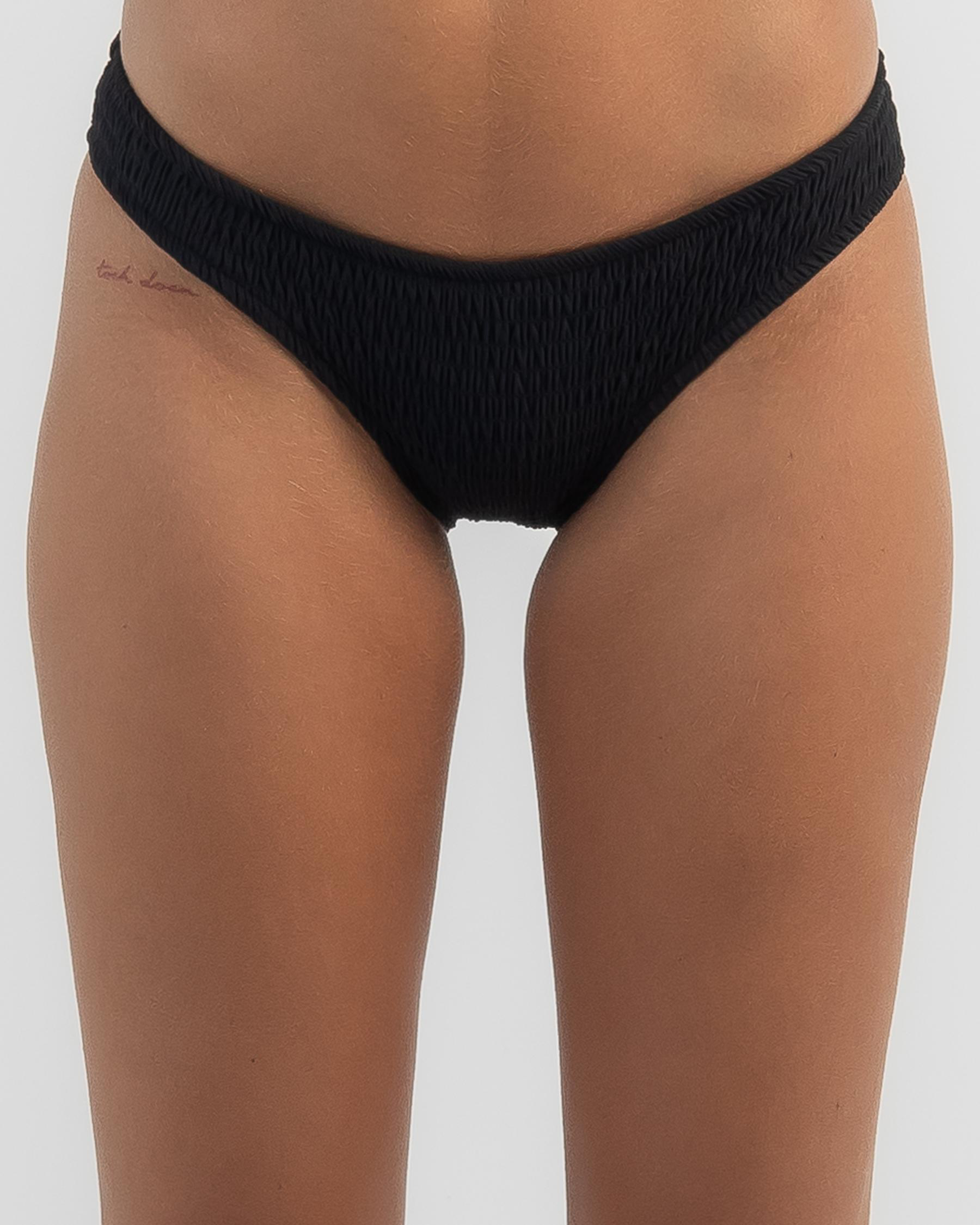 Luna Shirred Classic Bikini Bottom