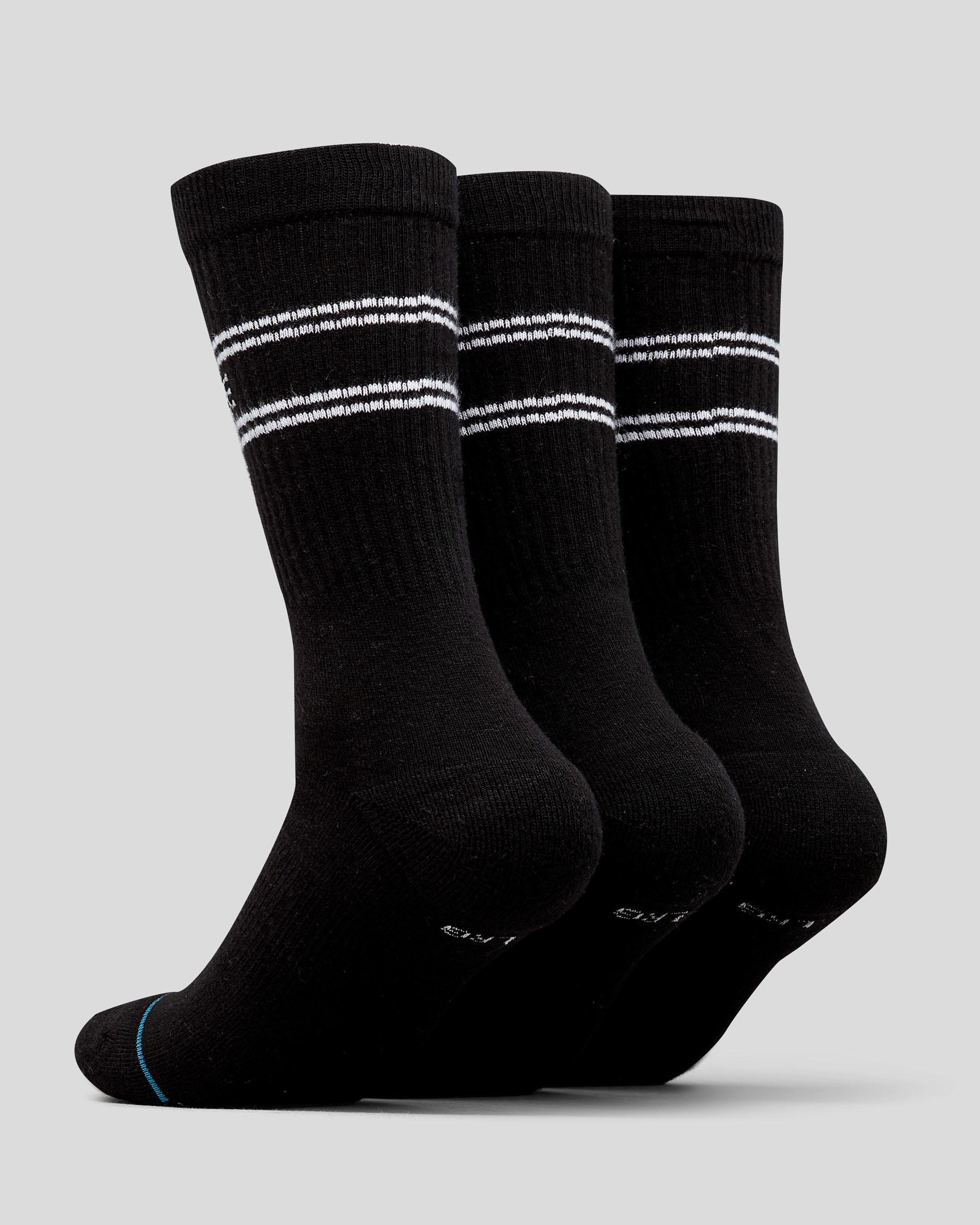 Basic Crew Socks 3 Pack