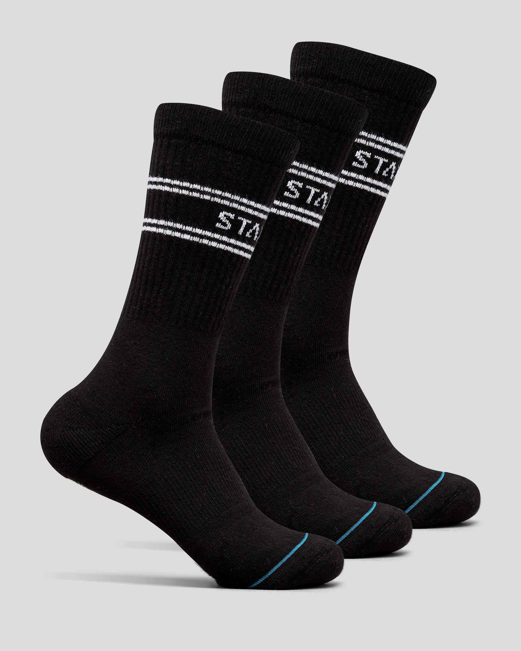 Basic Crew Socks 3 Pack