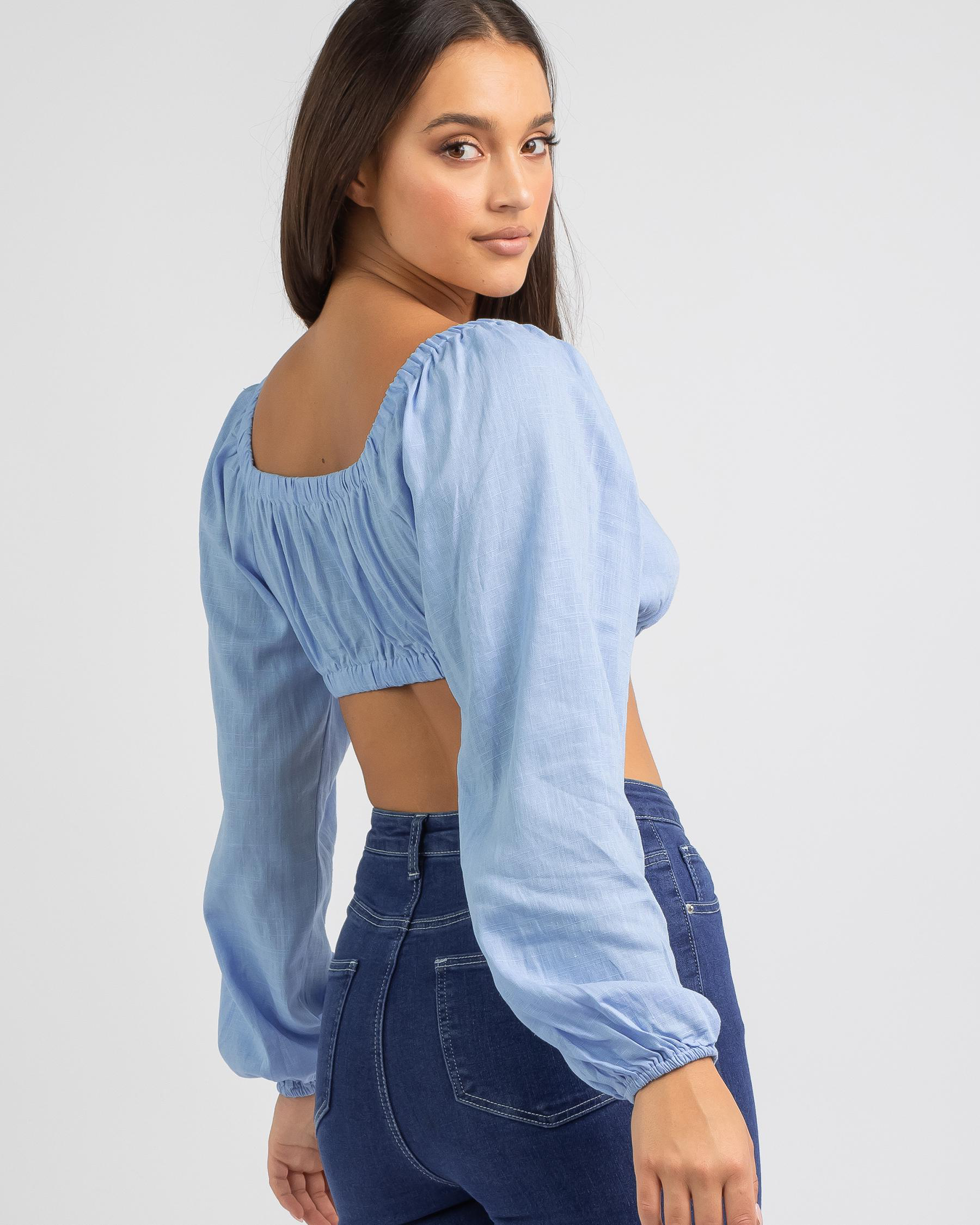 Indigo Top