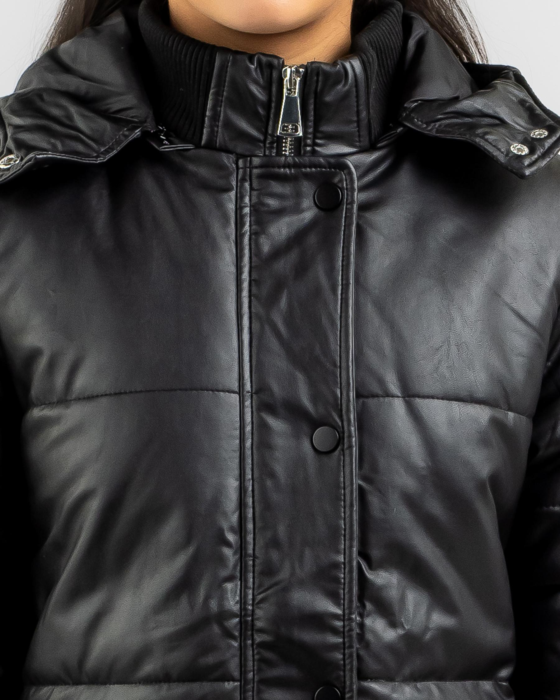 Wannabe Faux Leather Jacket