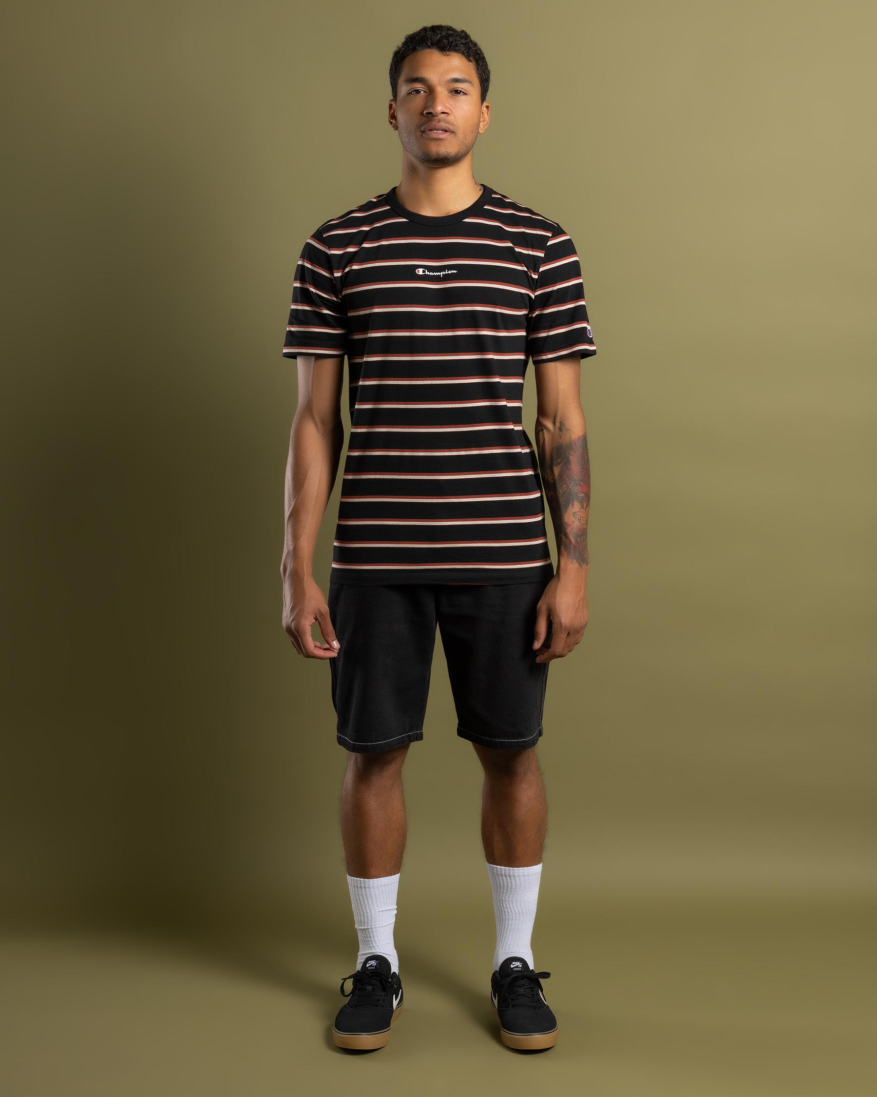 Logo Stripe T-Shirt