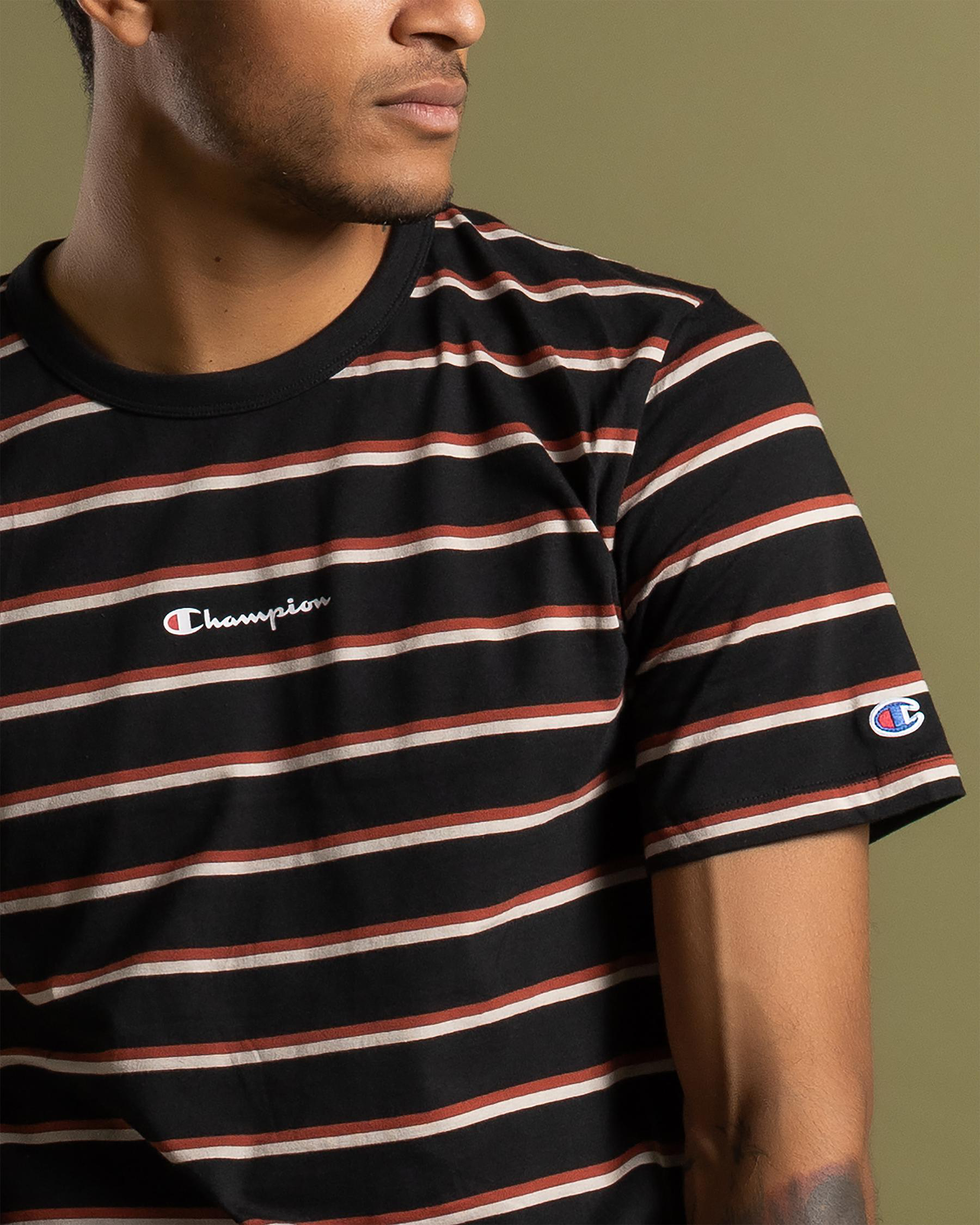 Logo Stripe T-Shirt