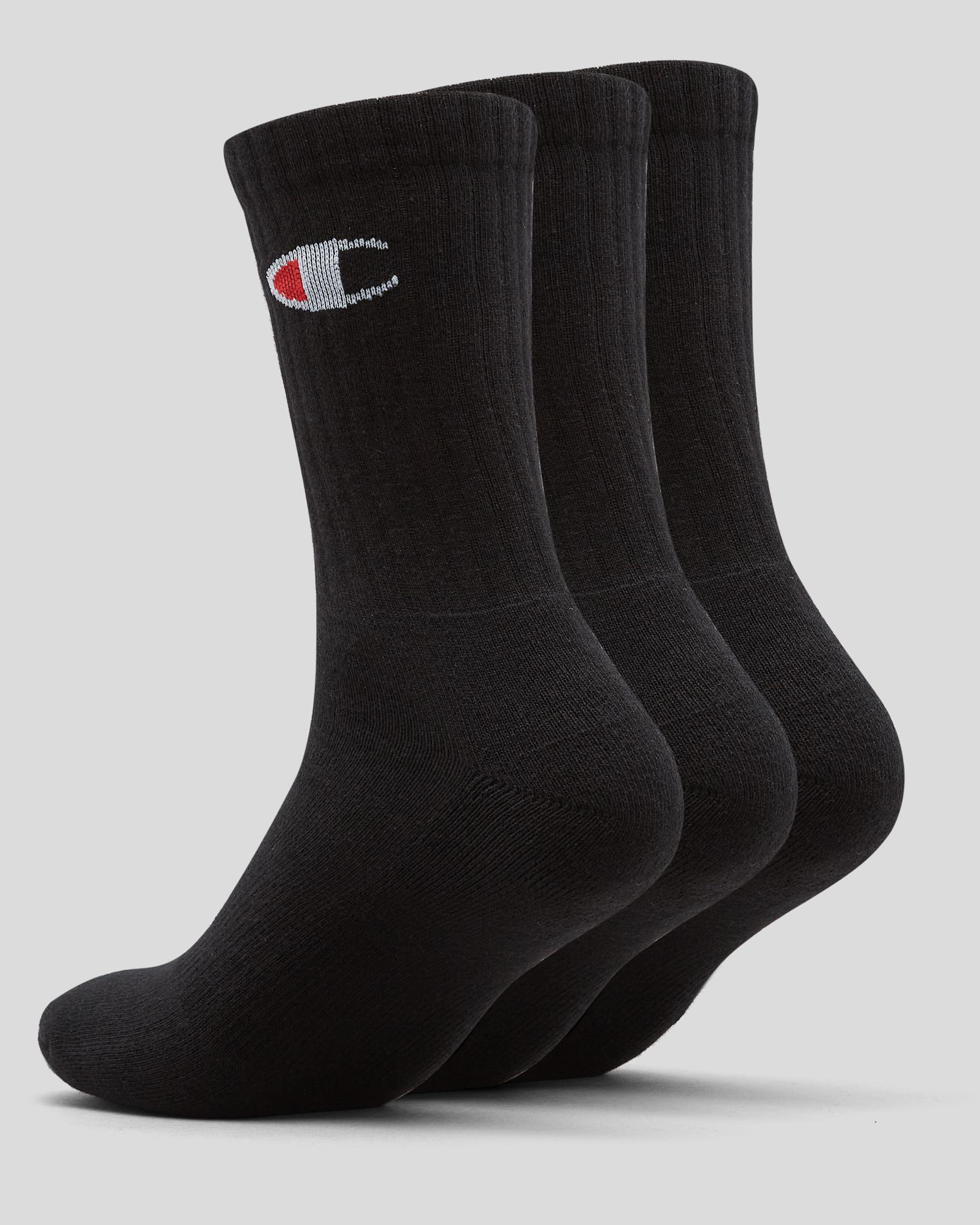Sport C Logo Crew Socks 3 Pack
