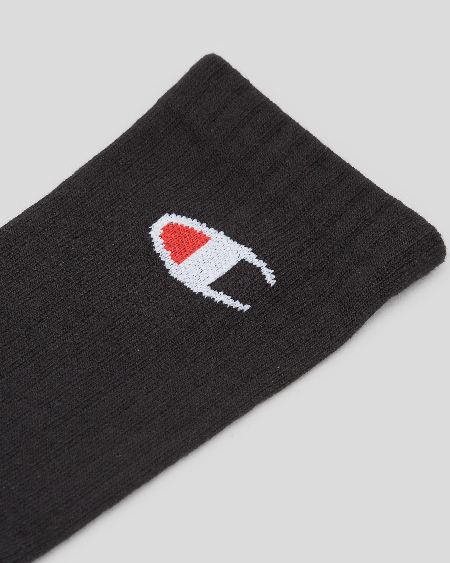 Sport C Logo Crew Socks 3 Pack