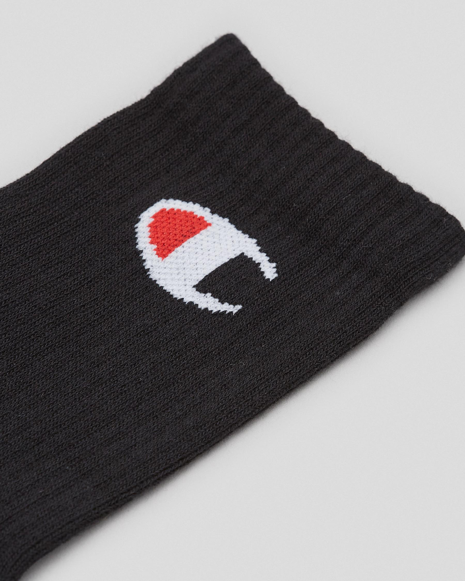 Large Sport C Logo Crew Socks