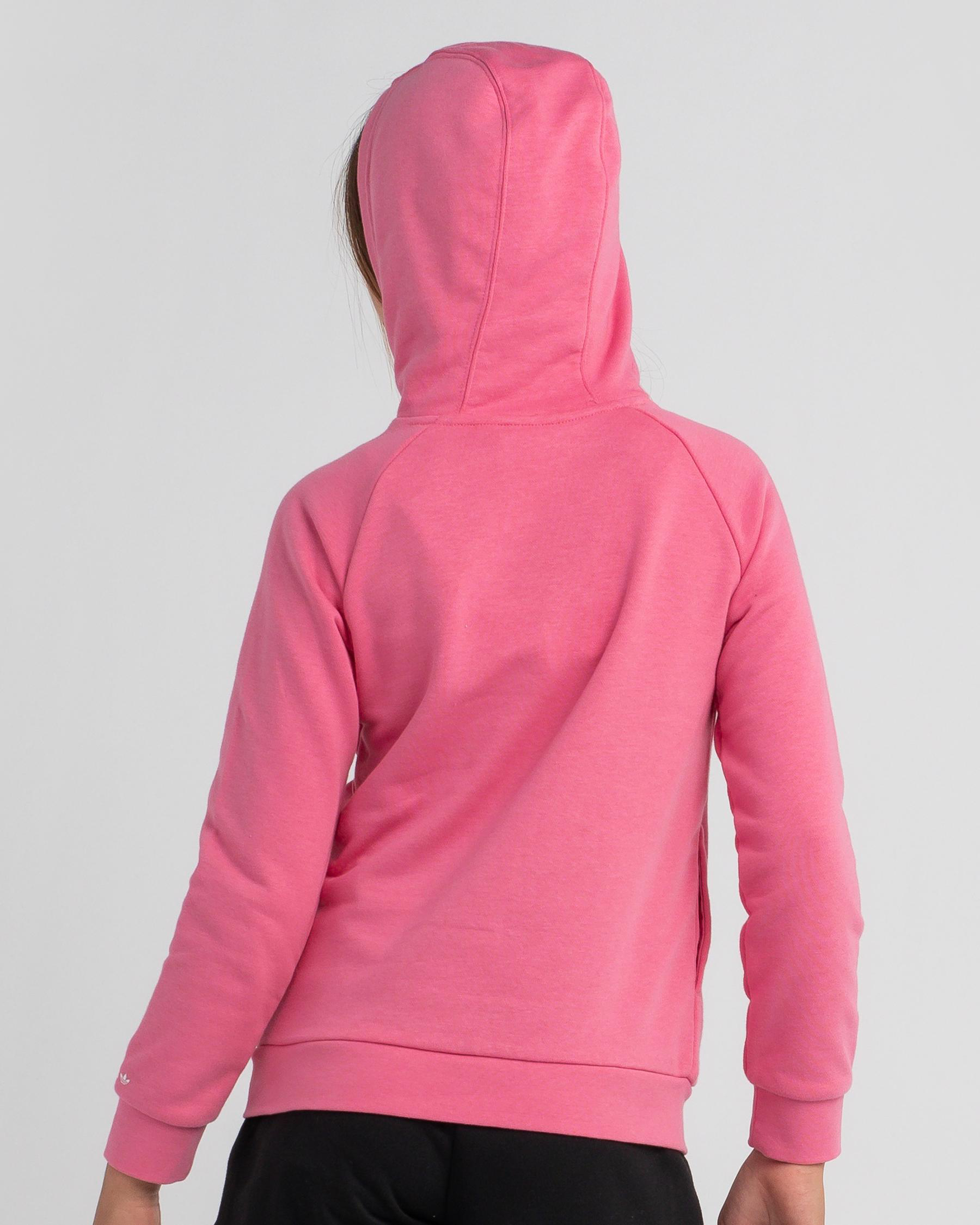 Trefoil Print Hoodie