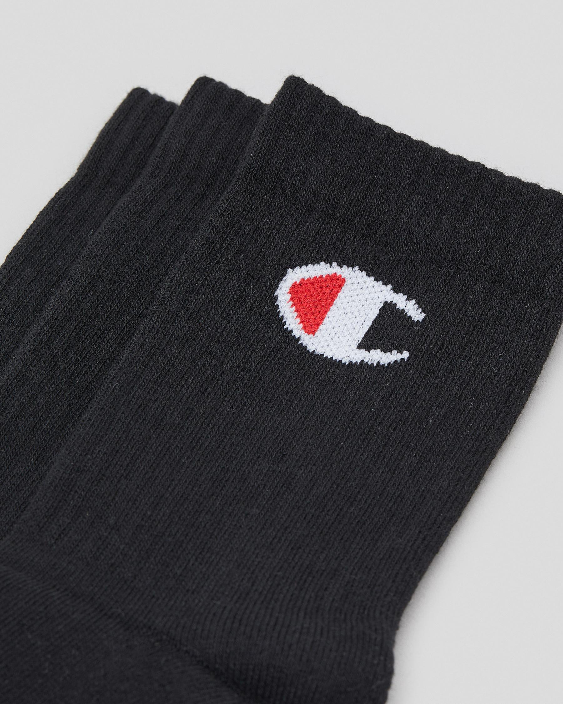 Junior Boys' Medium Sport C Logo Crew Socks