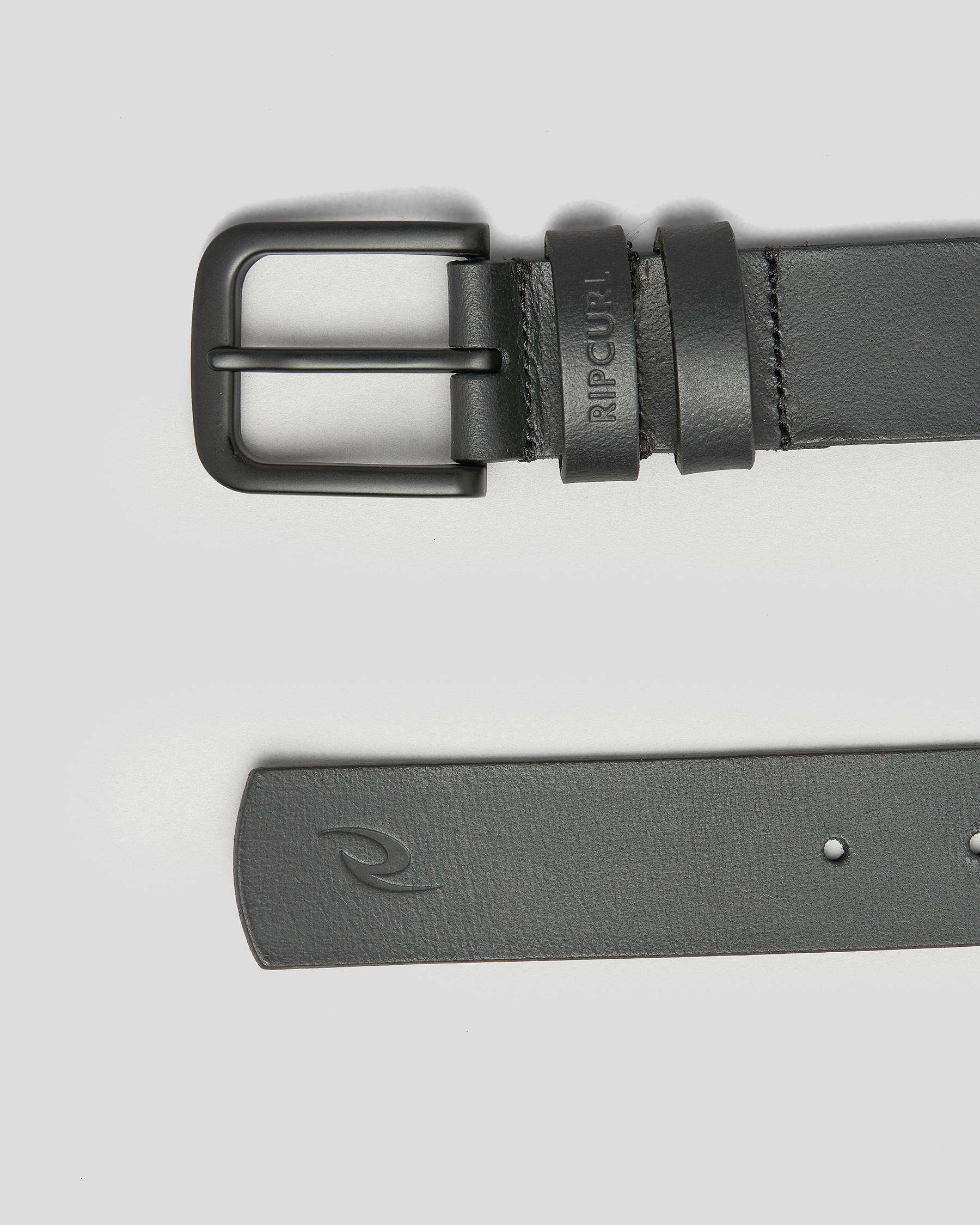 Cut Down Leather Belt