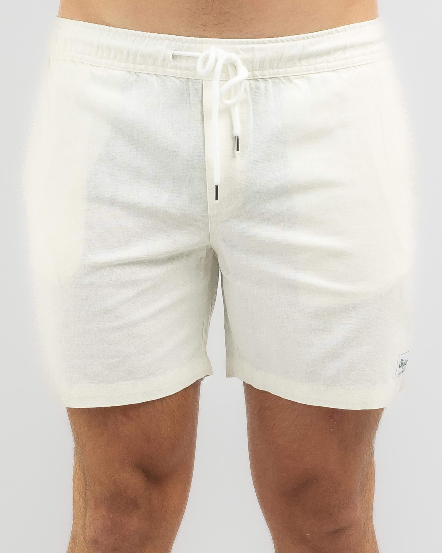Hemp Elastic Waist Shorts