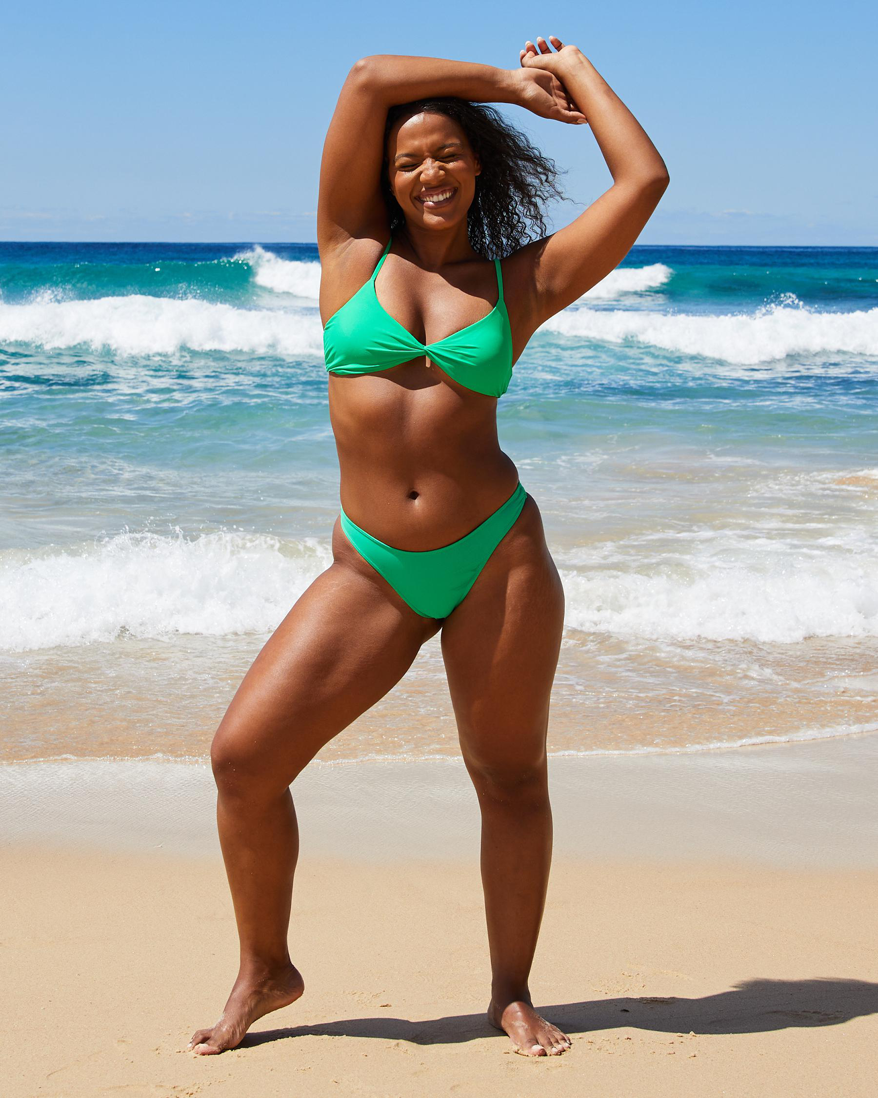 Kenny Twist Bralette Bikini Top