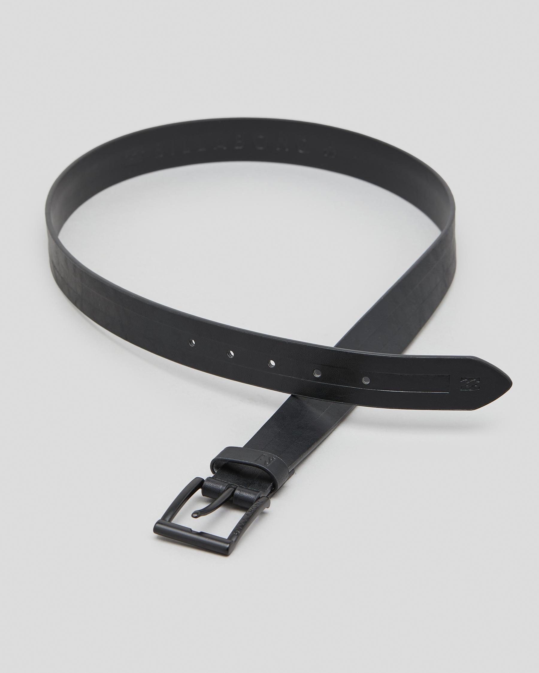 Barrel Leather Belt
