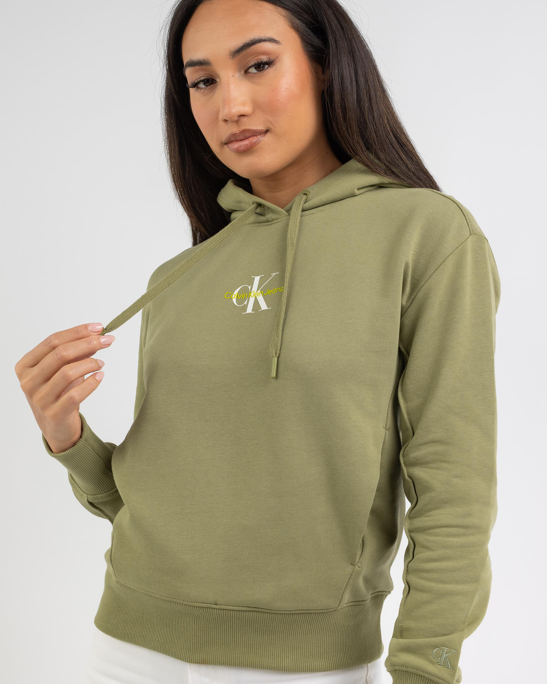 Monogram Logo Hoodie