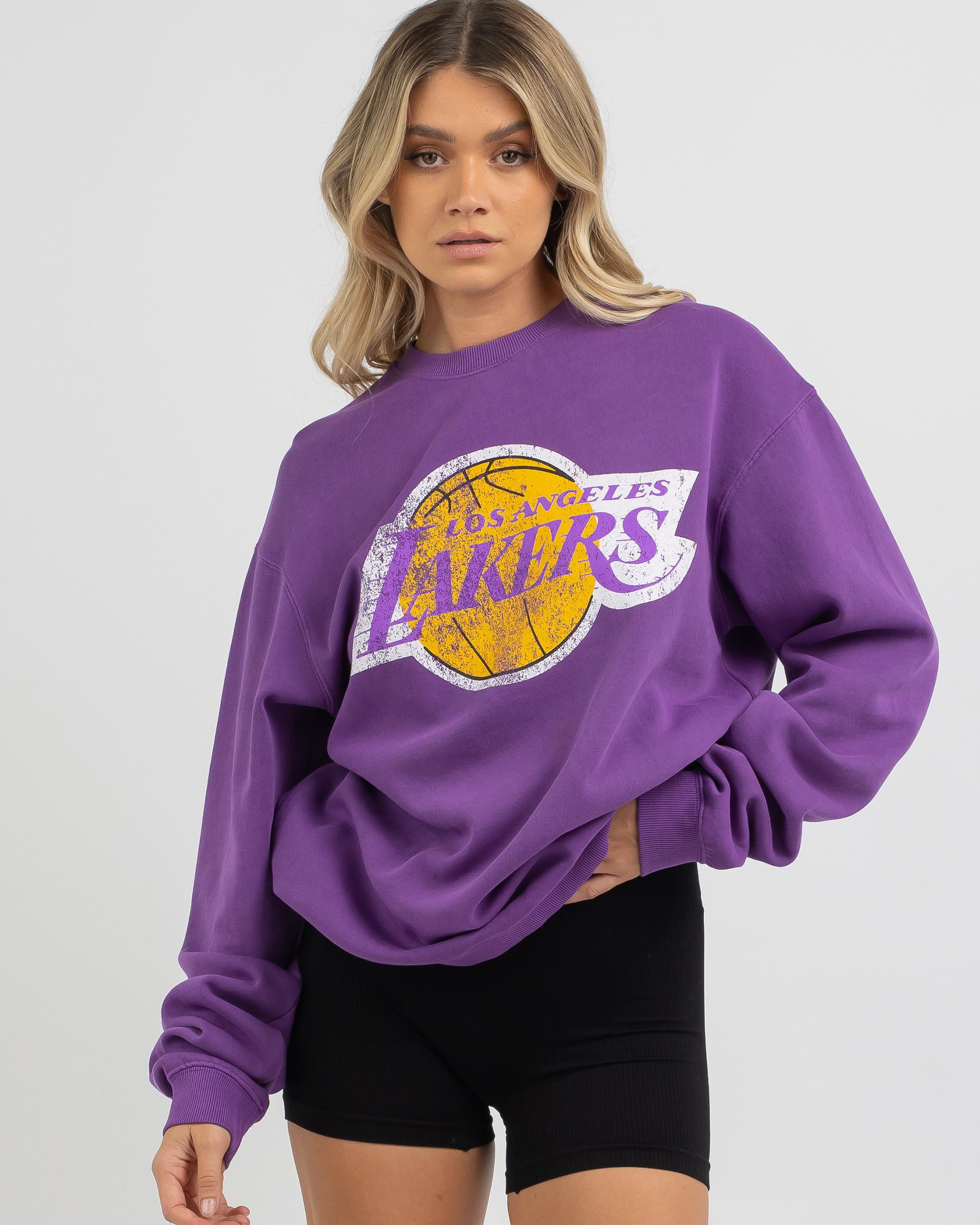 Los Angeles Lakers Vintage HWC Big Logo Sweatshirt