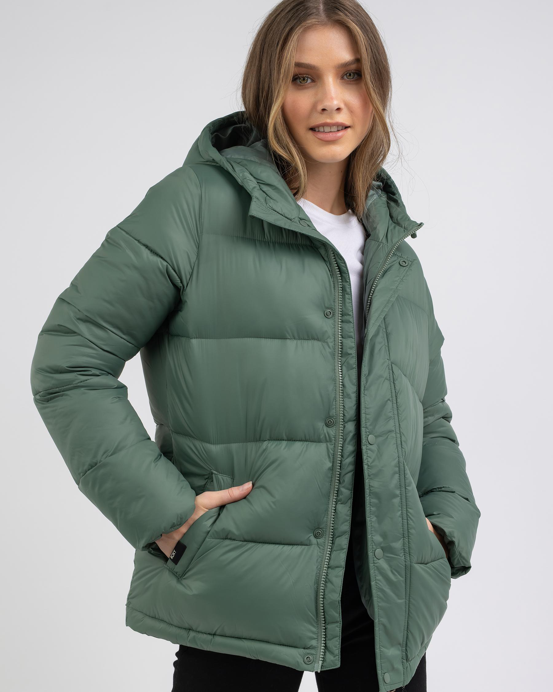 Oceanside Wanderer Hooded Puffer Jacket