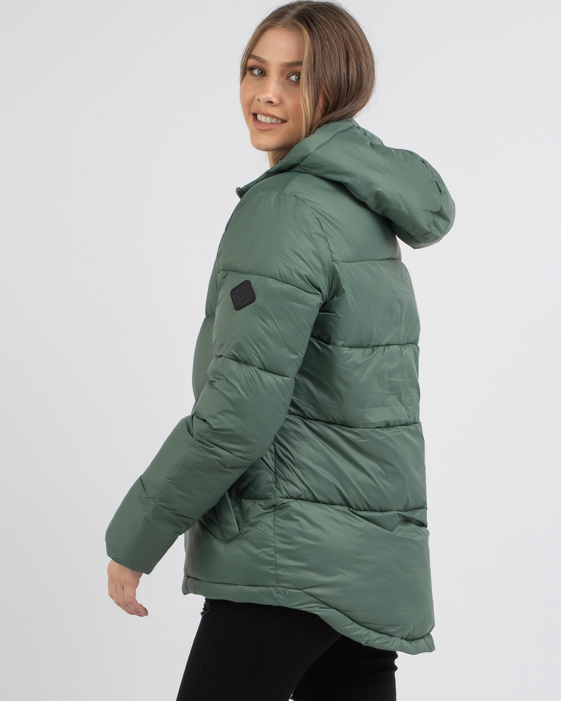 Oceanside Wanderer Hooded Puffer Jacket