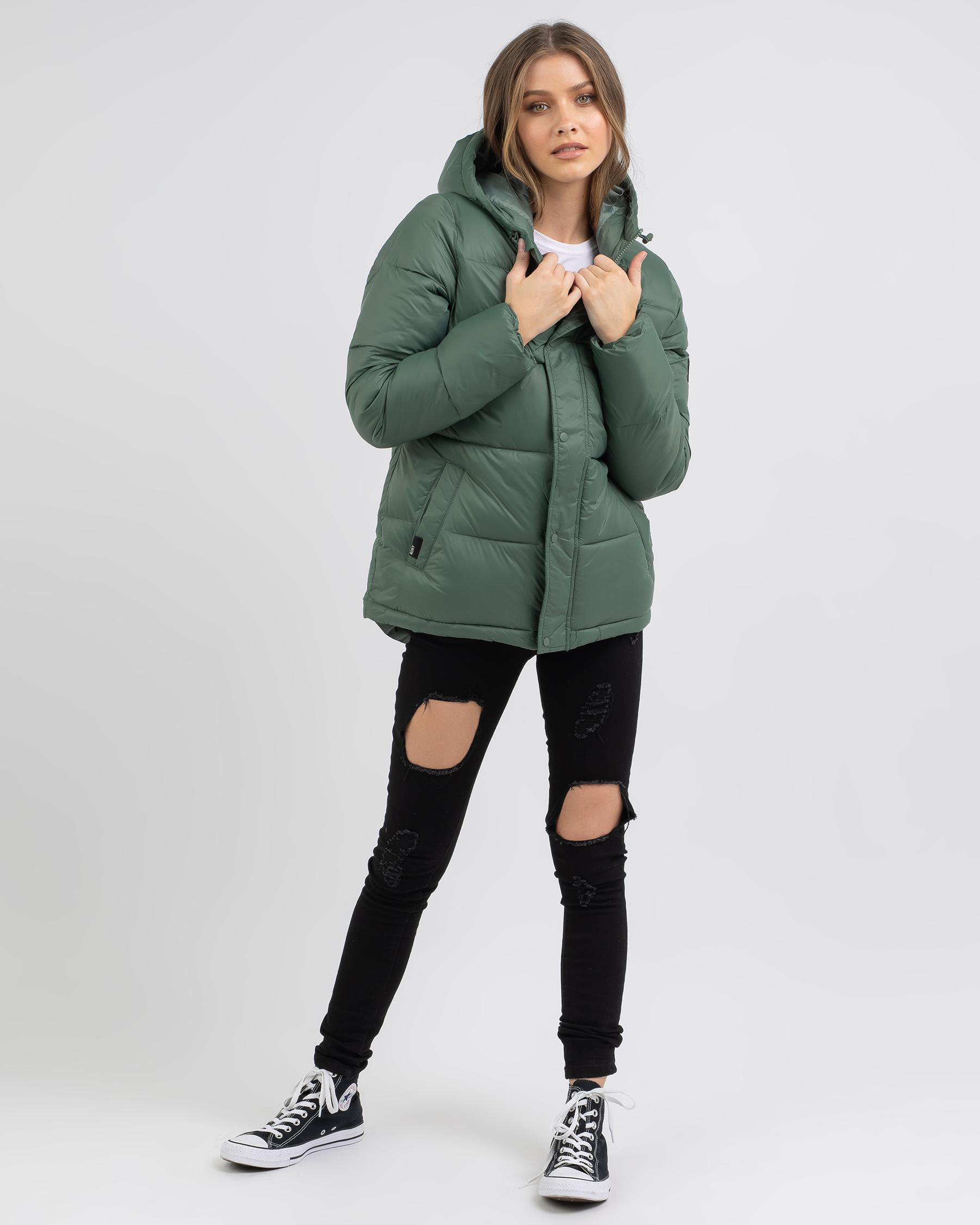 Oceanside Wanderer Hooded Puffer Jacket