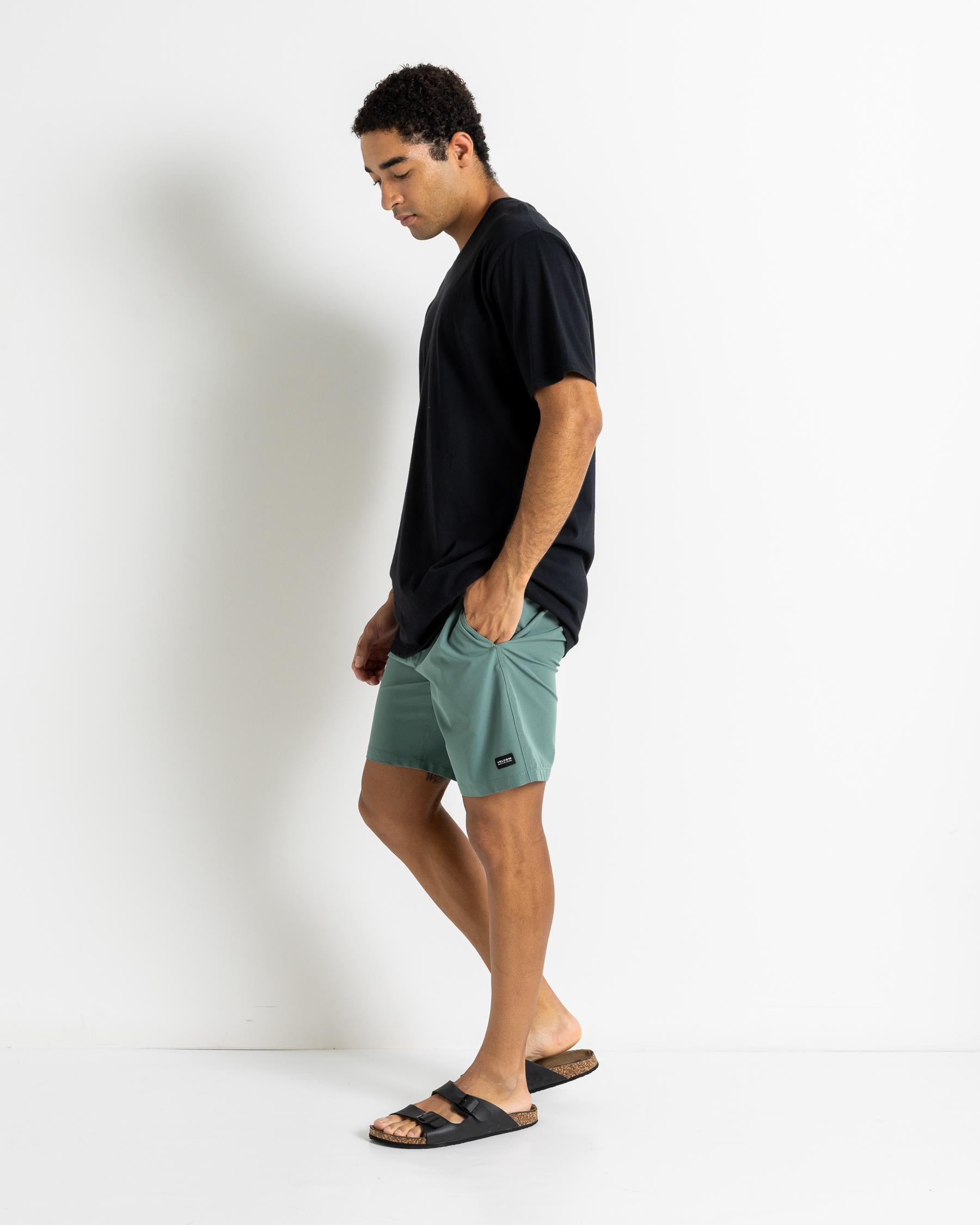 Stones Hybrid Elastic Waist Shorts