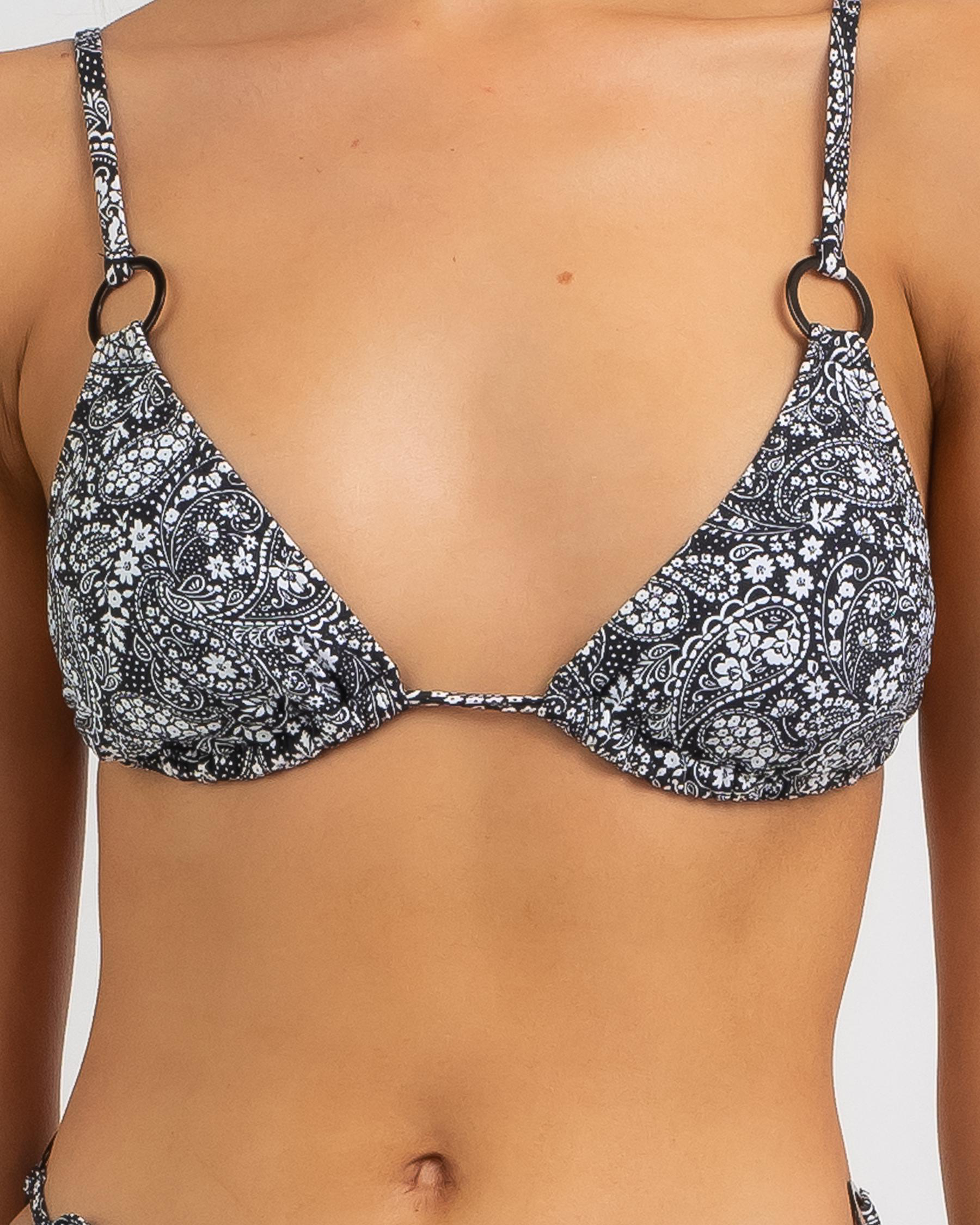 Camille Ring Triangle Bikini Top