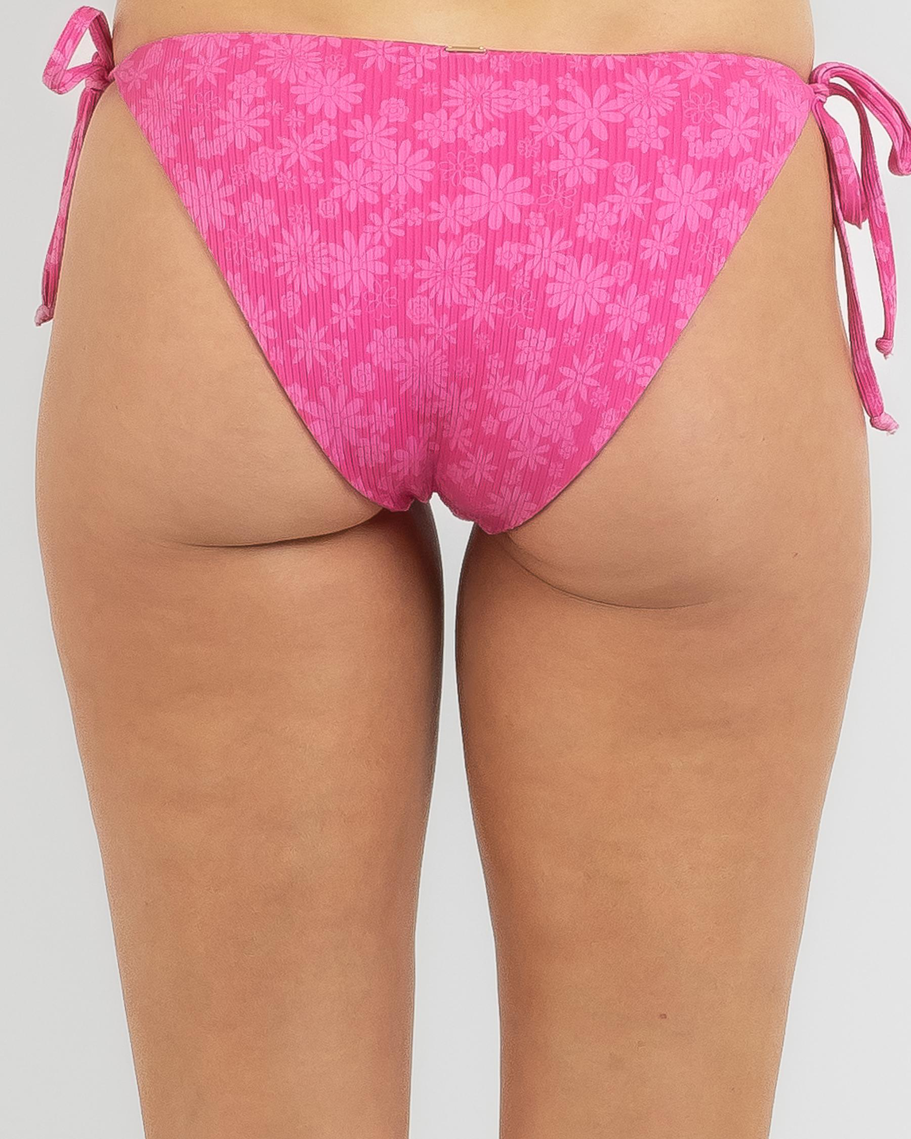 Bella Rib Reversible Tie Side Bikini Bottom
