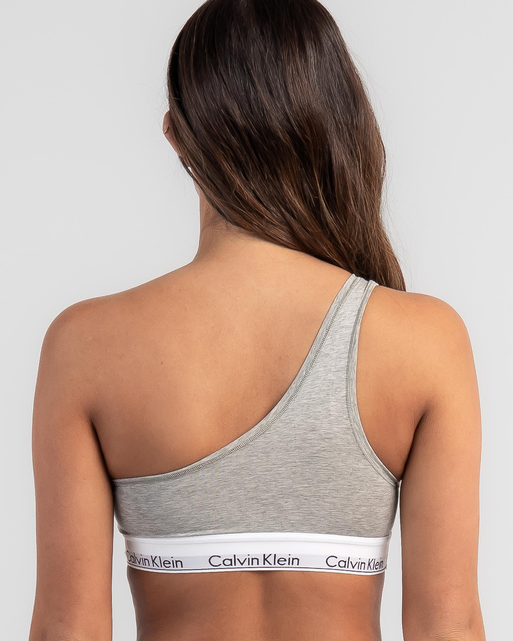 Modern Cotton One Shoulder Bralette